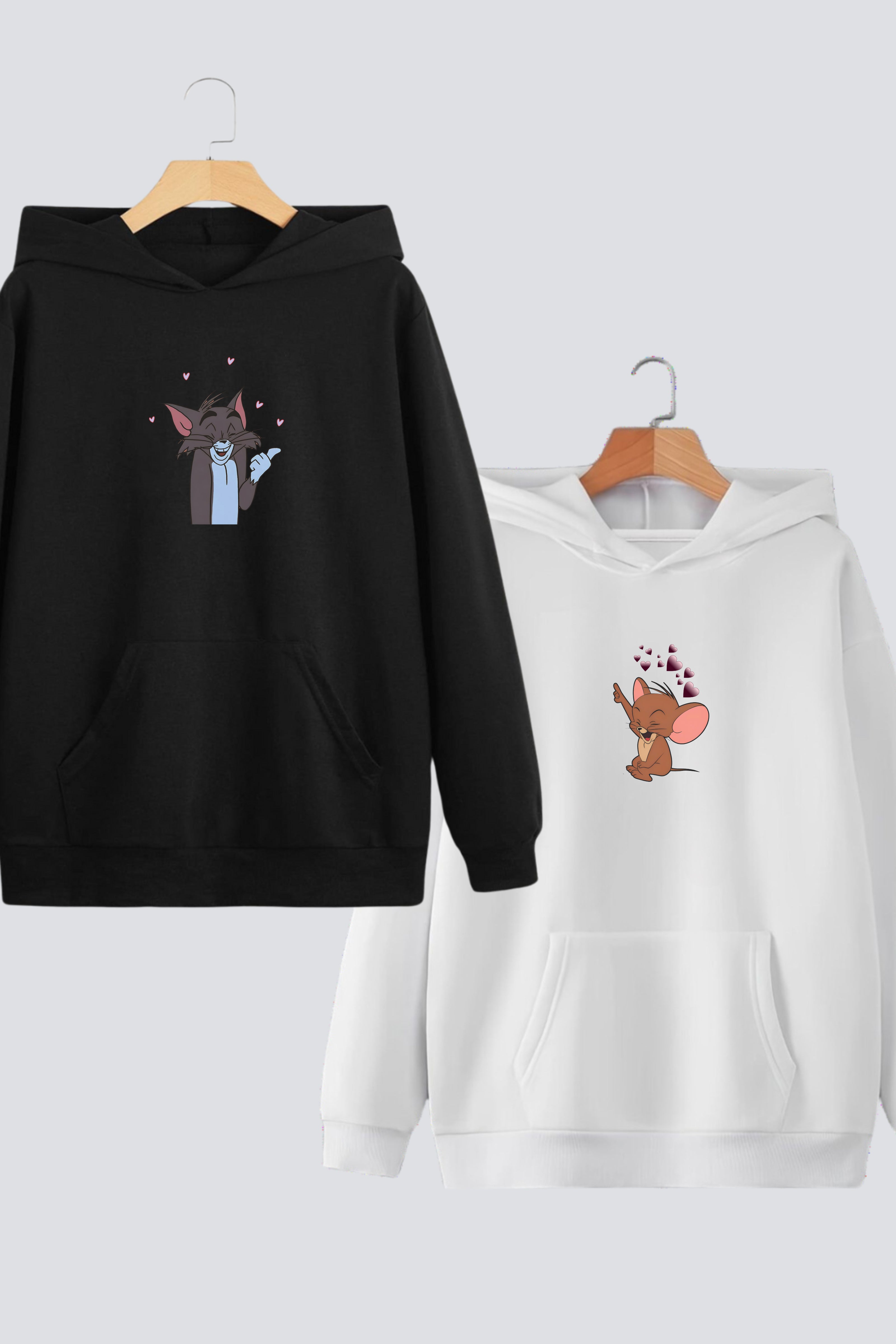 Mischief & Mirth Couple Hoodies — Pack of 2