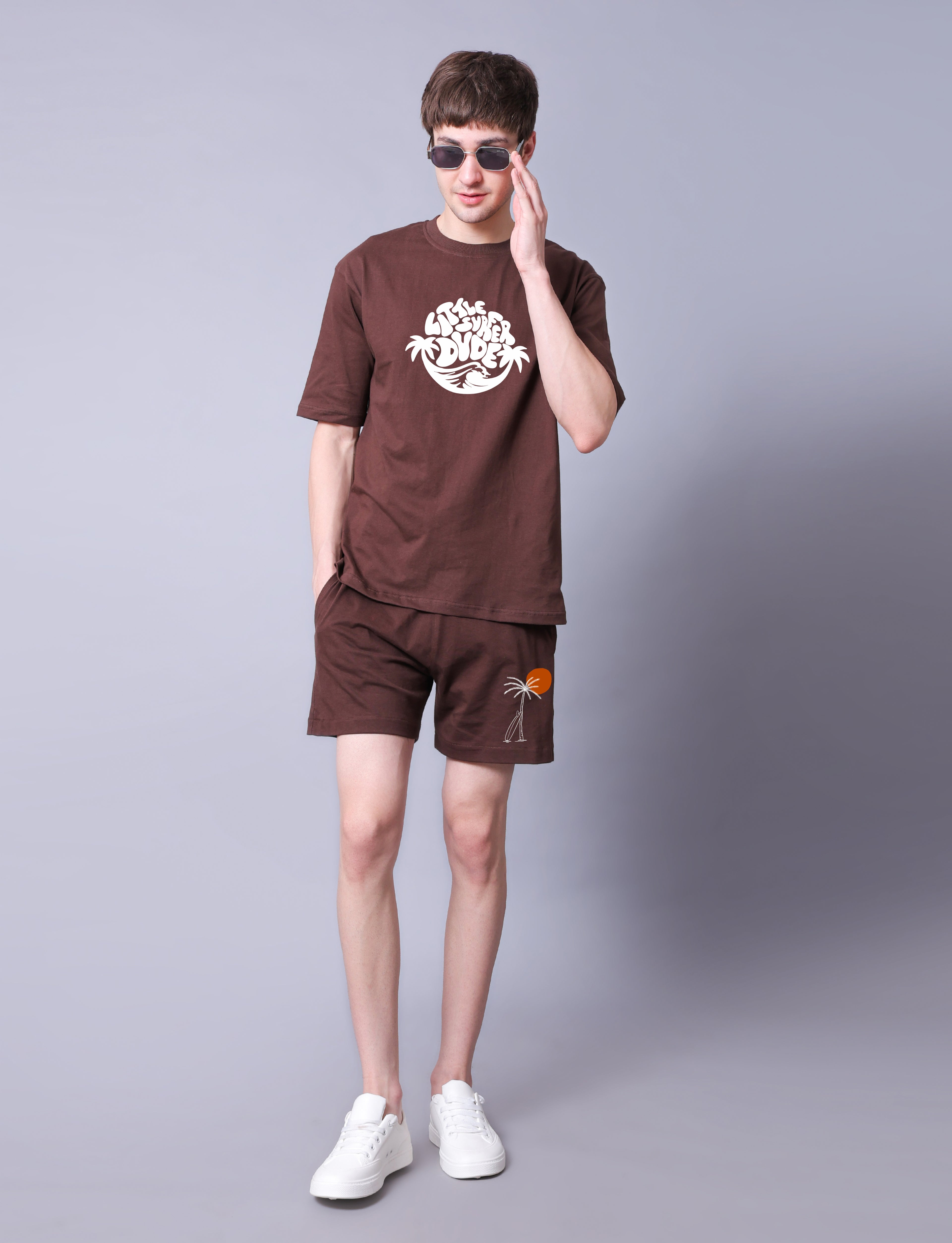 Surfer Mens Co-Ord Set With Shorts