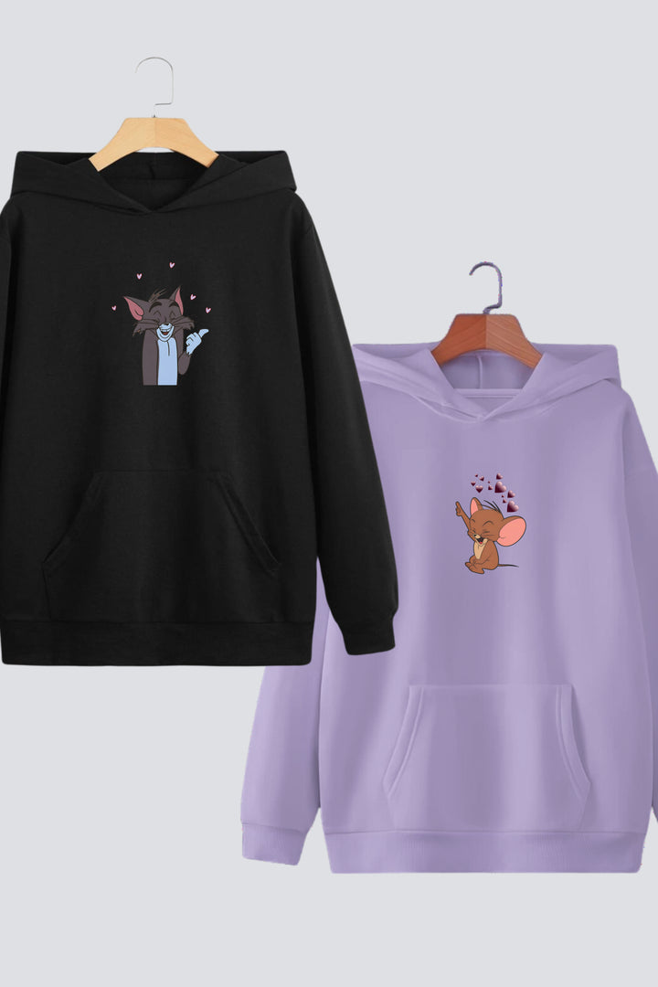 Mischief & Mirth Couple Hoodies — Pack of 2