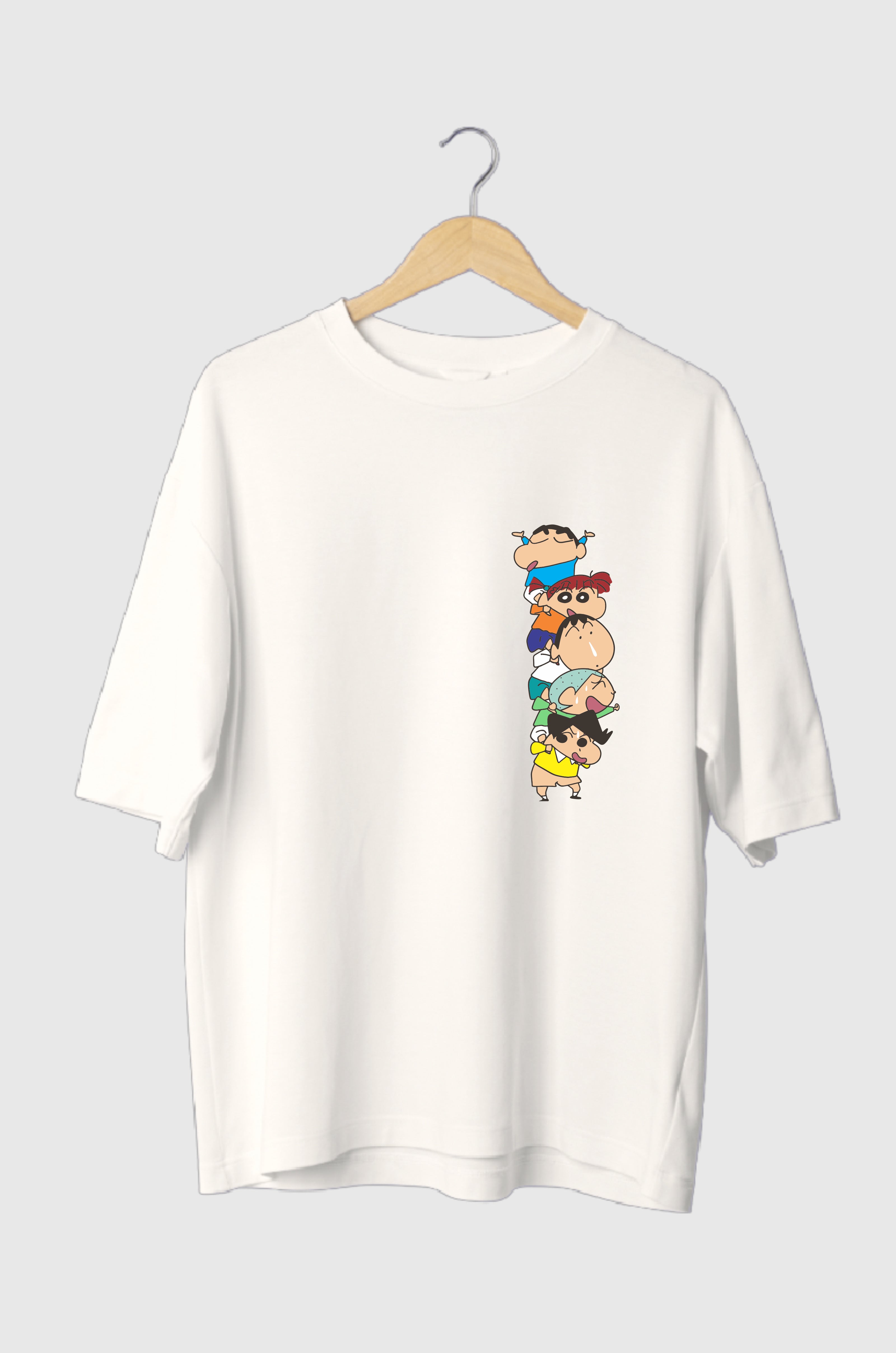 Chaos Stack Oversize T-Shirts (Pack of 2)