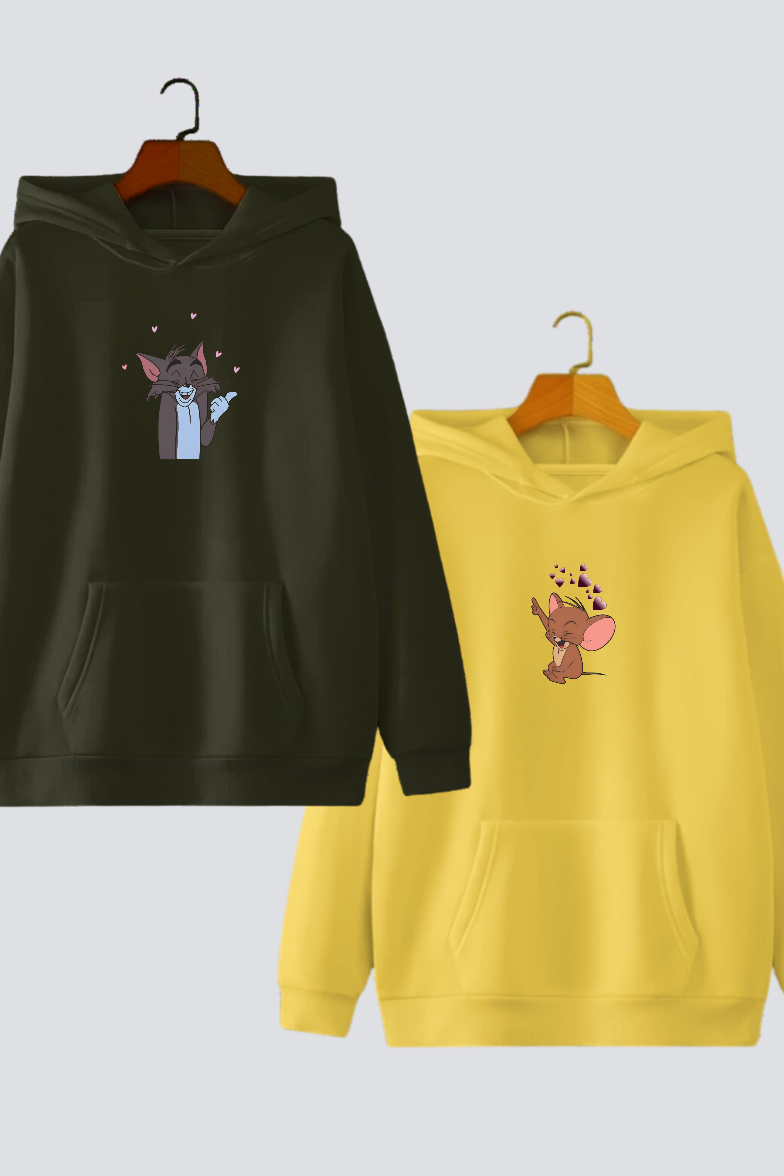 Mischief & Mirth Couple Hoodies — Pack of 2