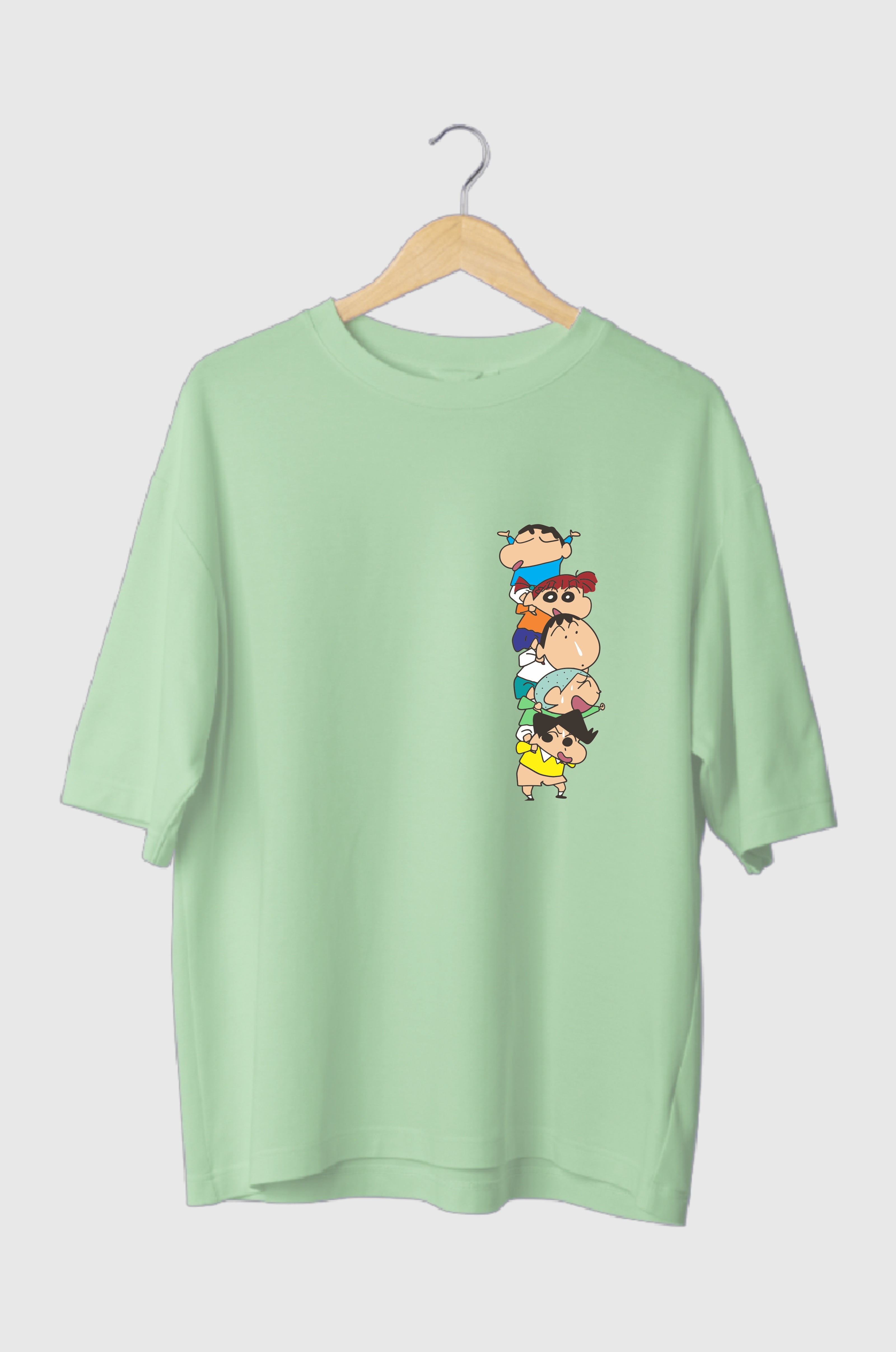 Chaos Stack Oversize T-Shirts (Pack of 2)