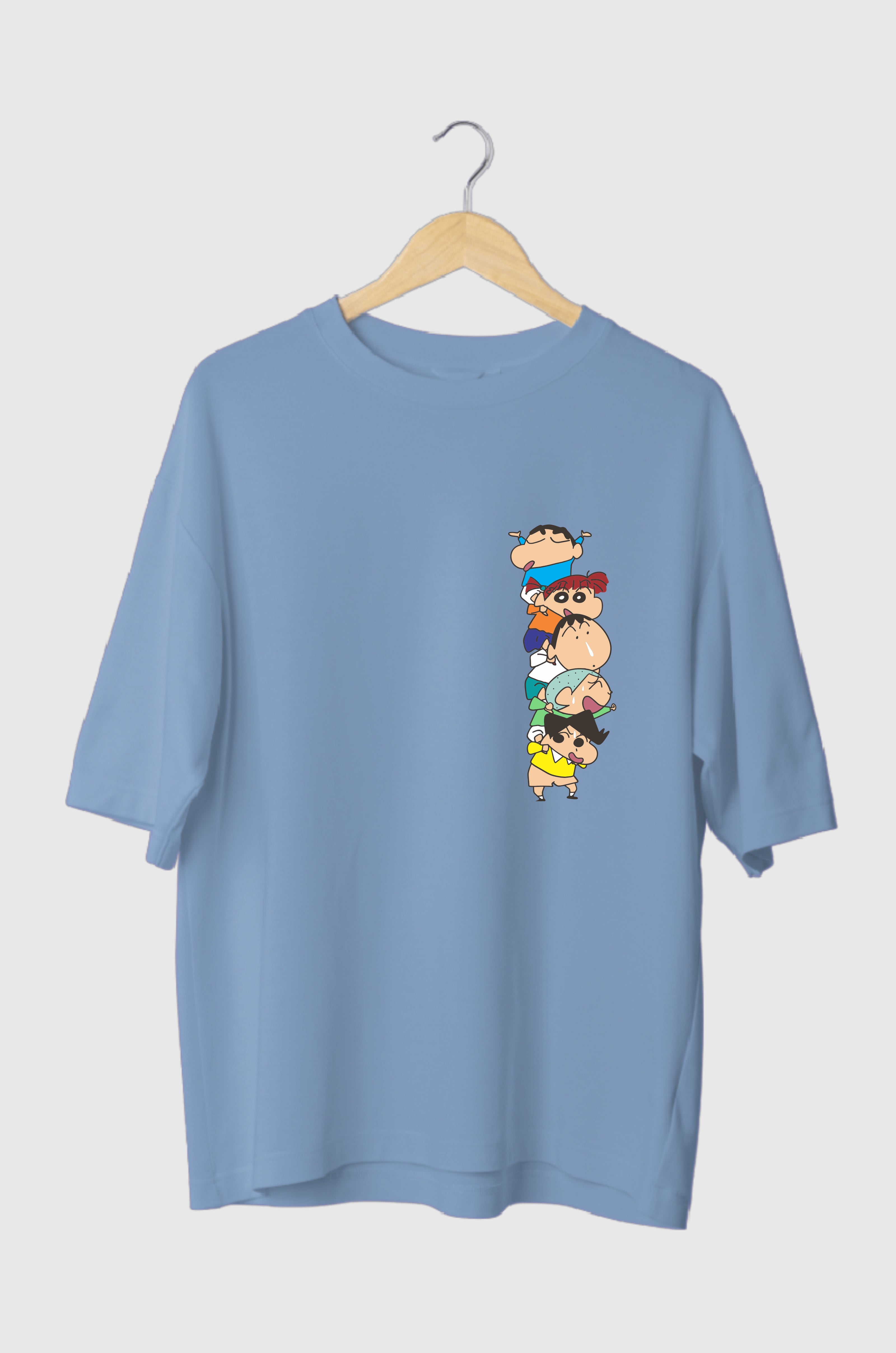 Chaos Stack Oversize T-Shirts (Pack of 2)