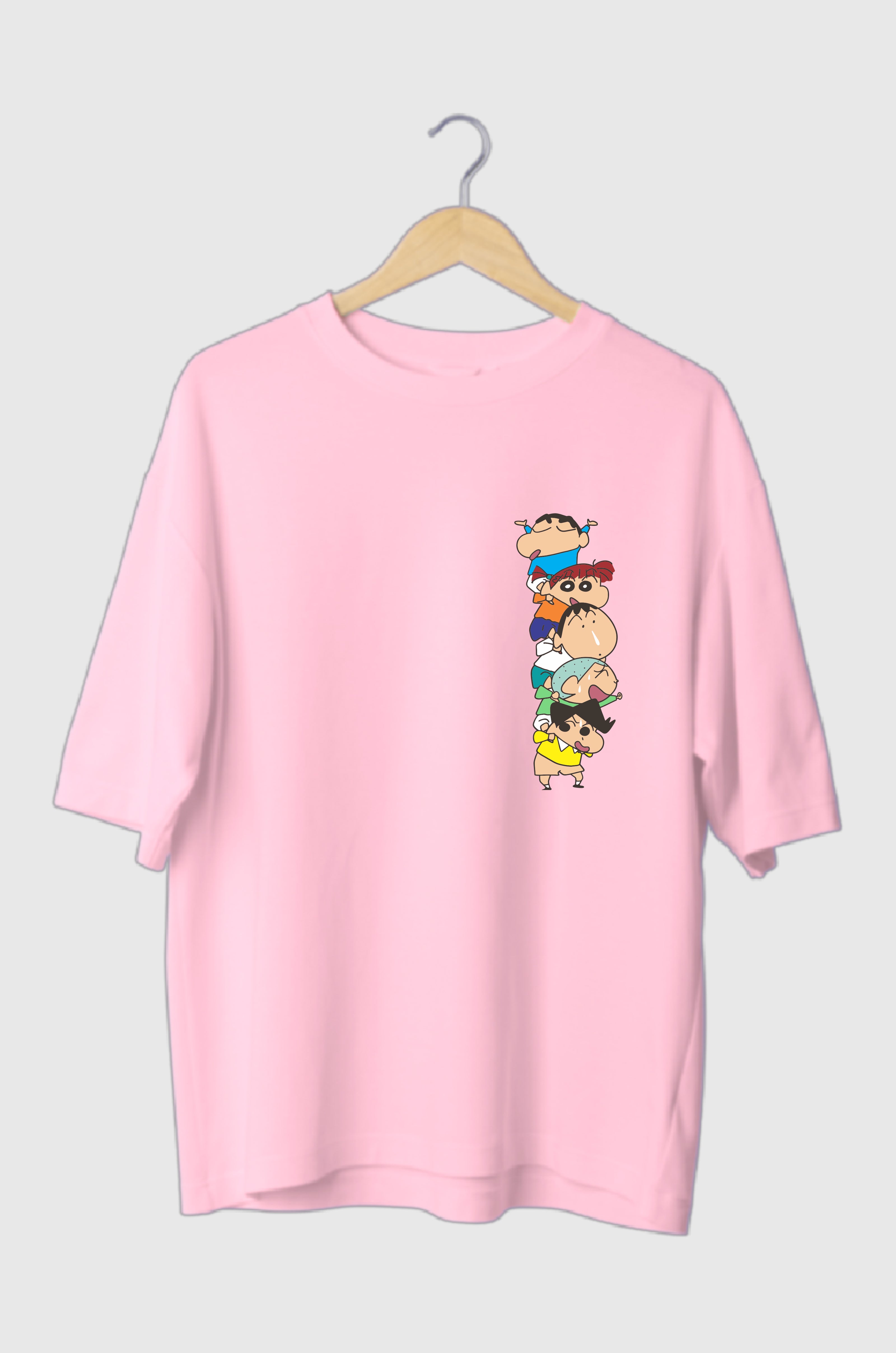 Chaos Stack Oversize T-Shirts (Pack of 2)