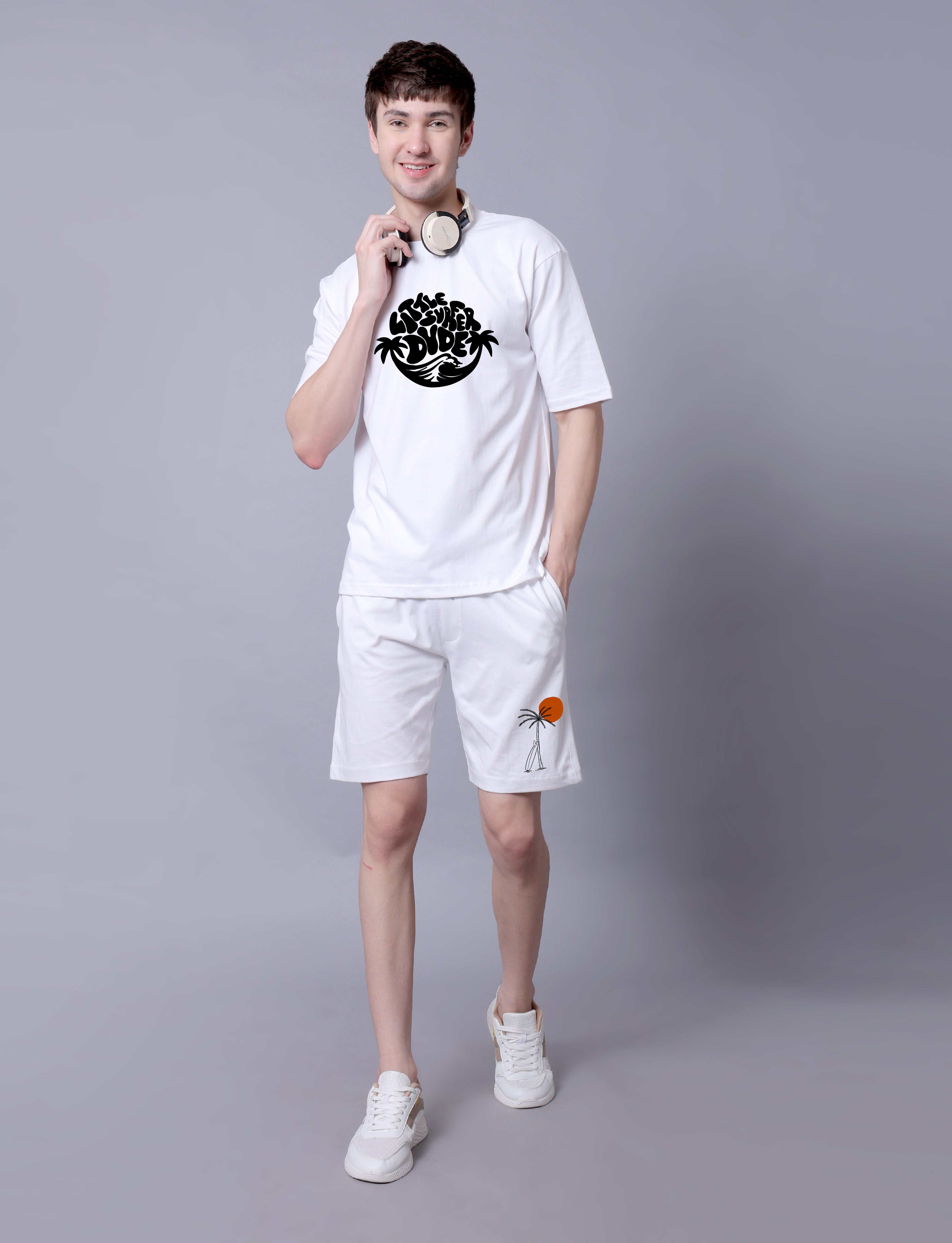Surfer Mens Co-Ord Set With Shorts
