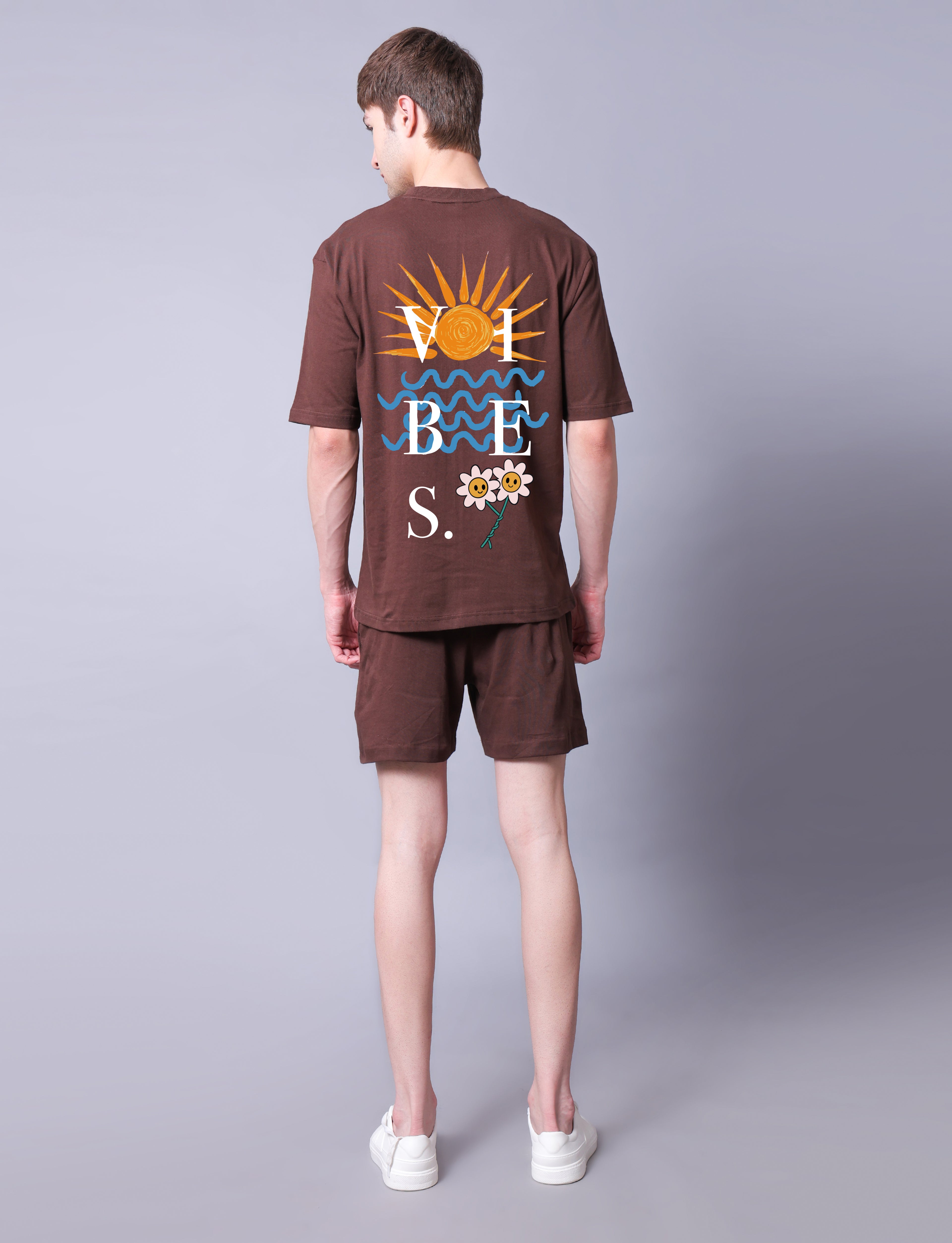 Vibes Men Co-Ord Set With Shorts