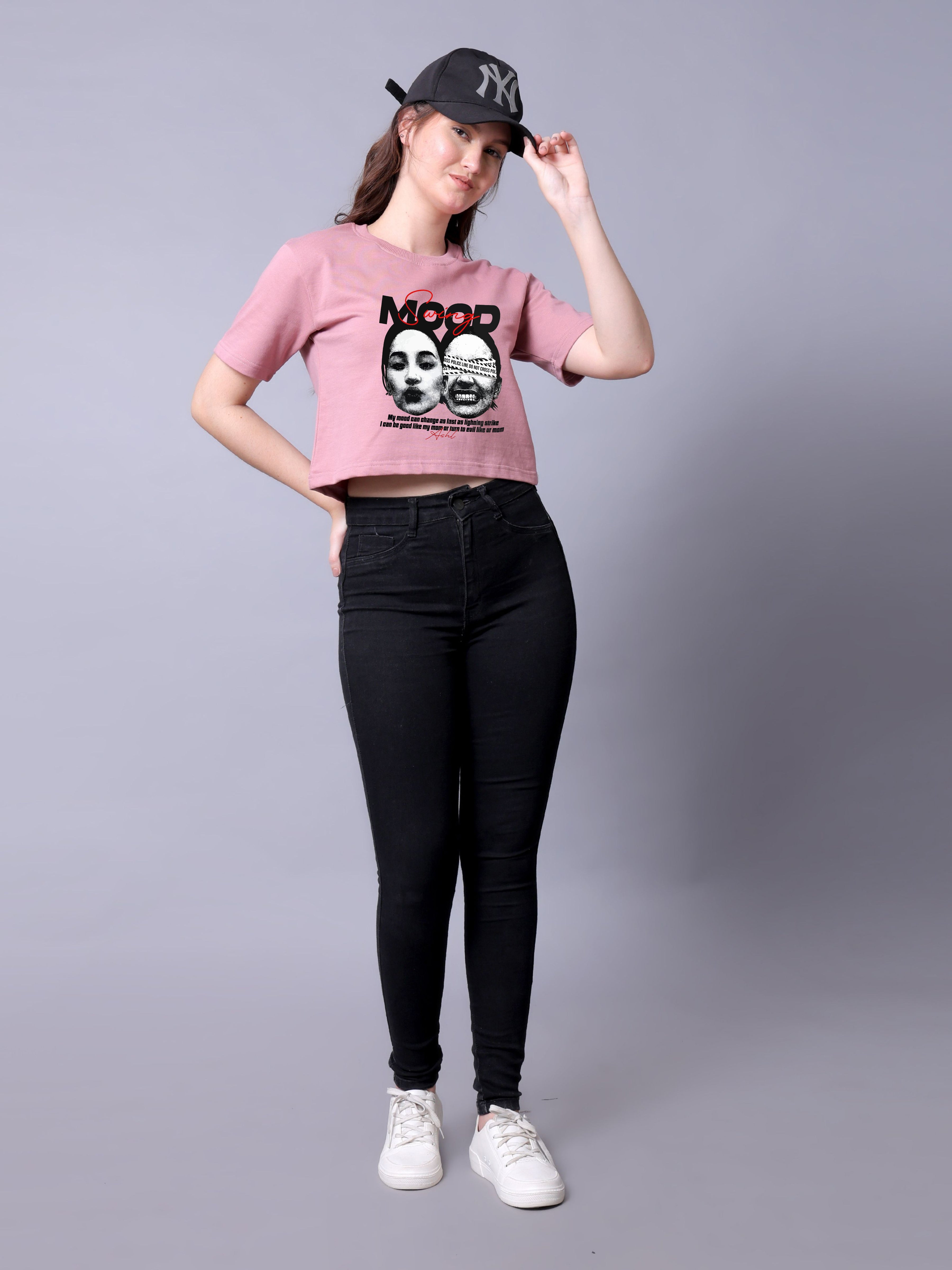 Mood Swing Women Crop Top