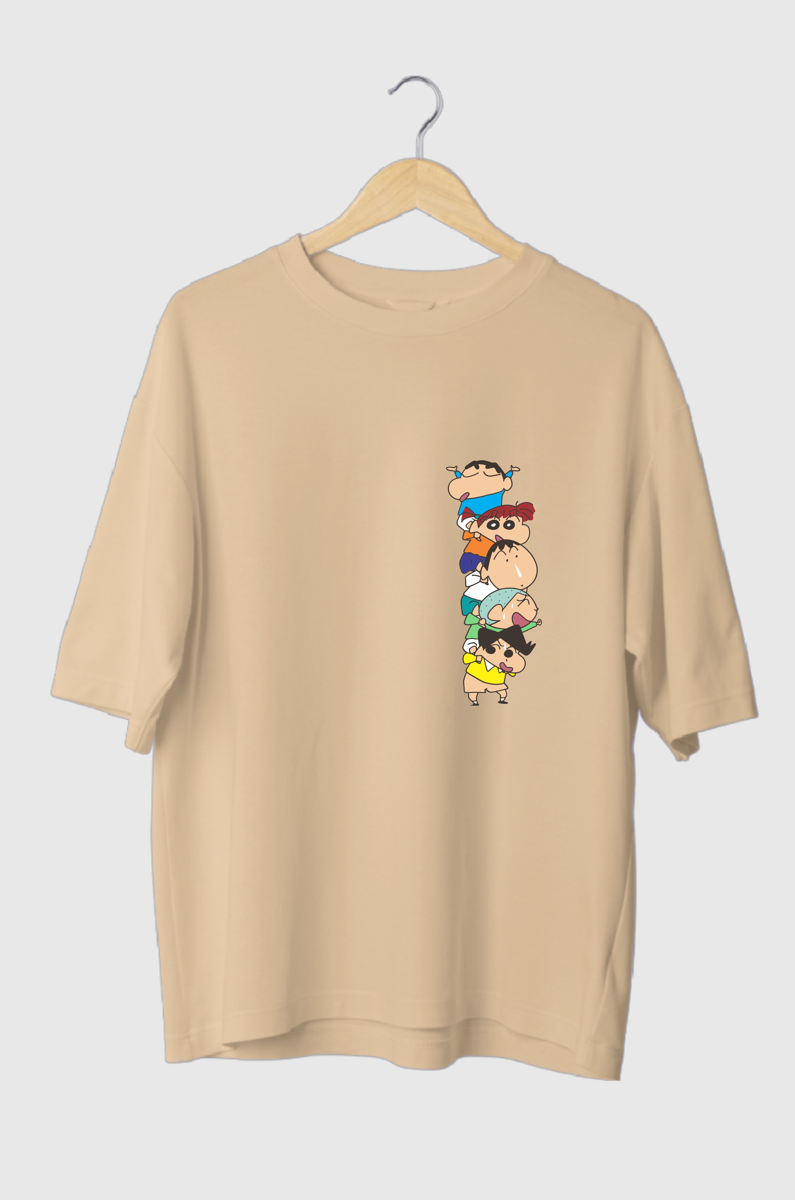 Chaos Stack Oversize T-Shirts (Pack of 2)