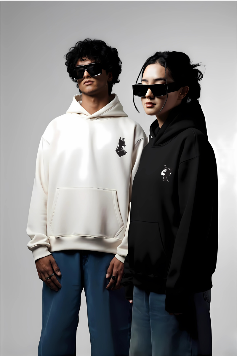 Batman & Catwoman Couple Hoodies — Pack of 2