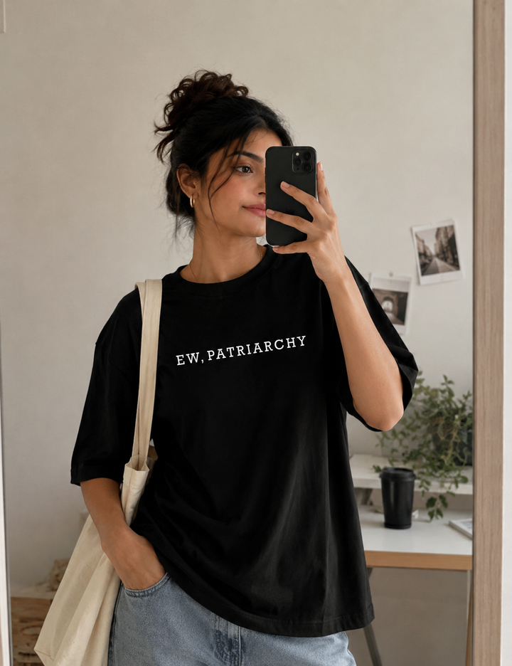 Ew Patriarchy Oversized Tee