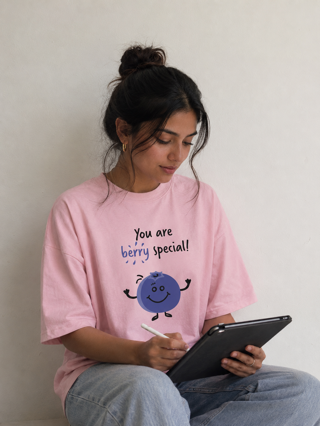You are berry special! Oversized Tee