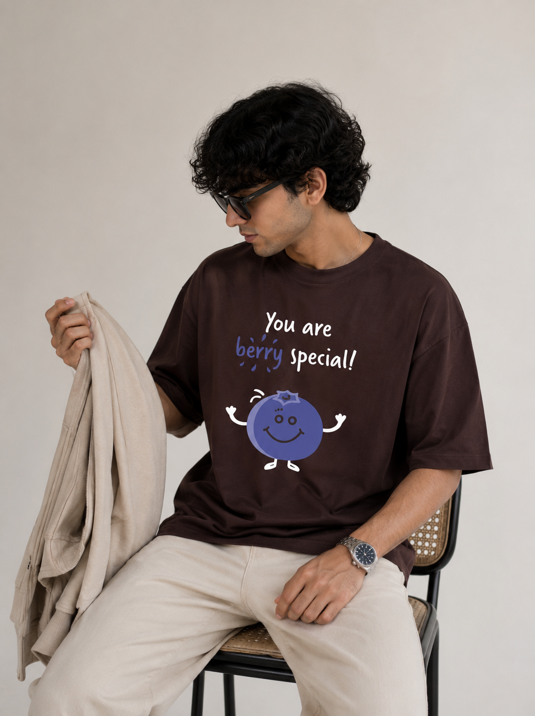 You are berry special! Oversized Tee