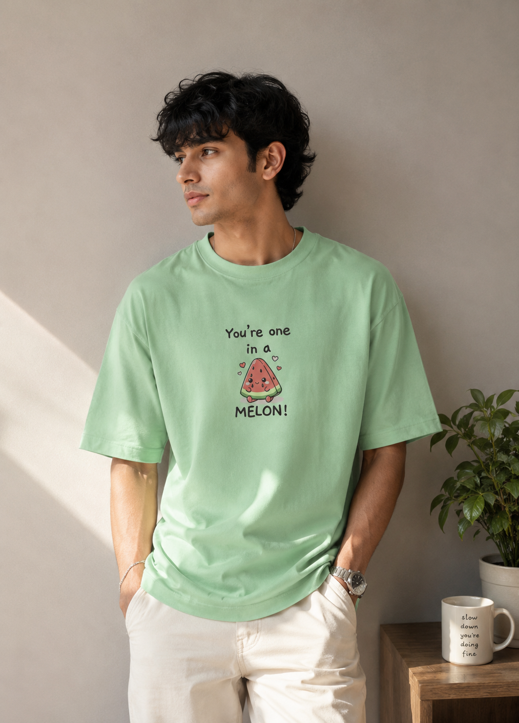 You're one in a melon Oversized Tee