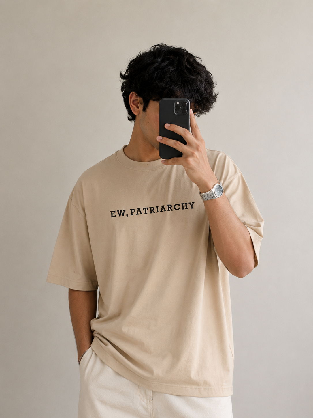 Ew Patriarchy Oversized Tee