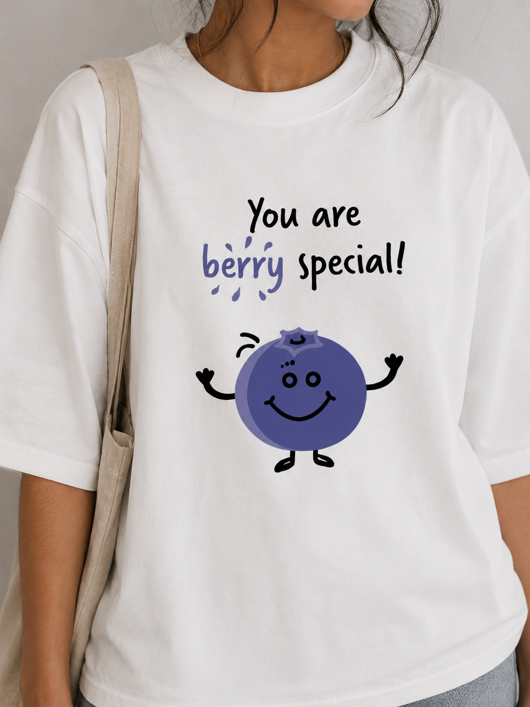 You are berry special! Oversized Tee