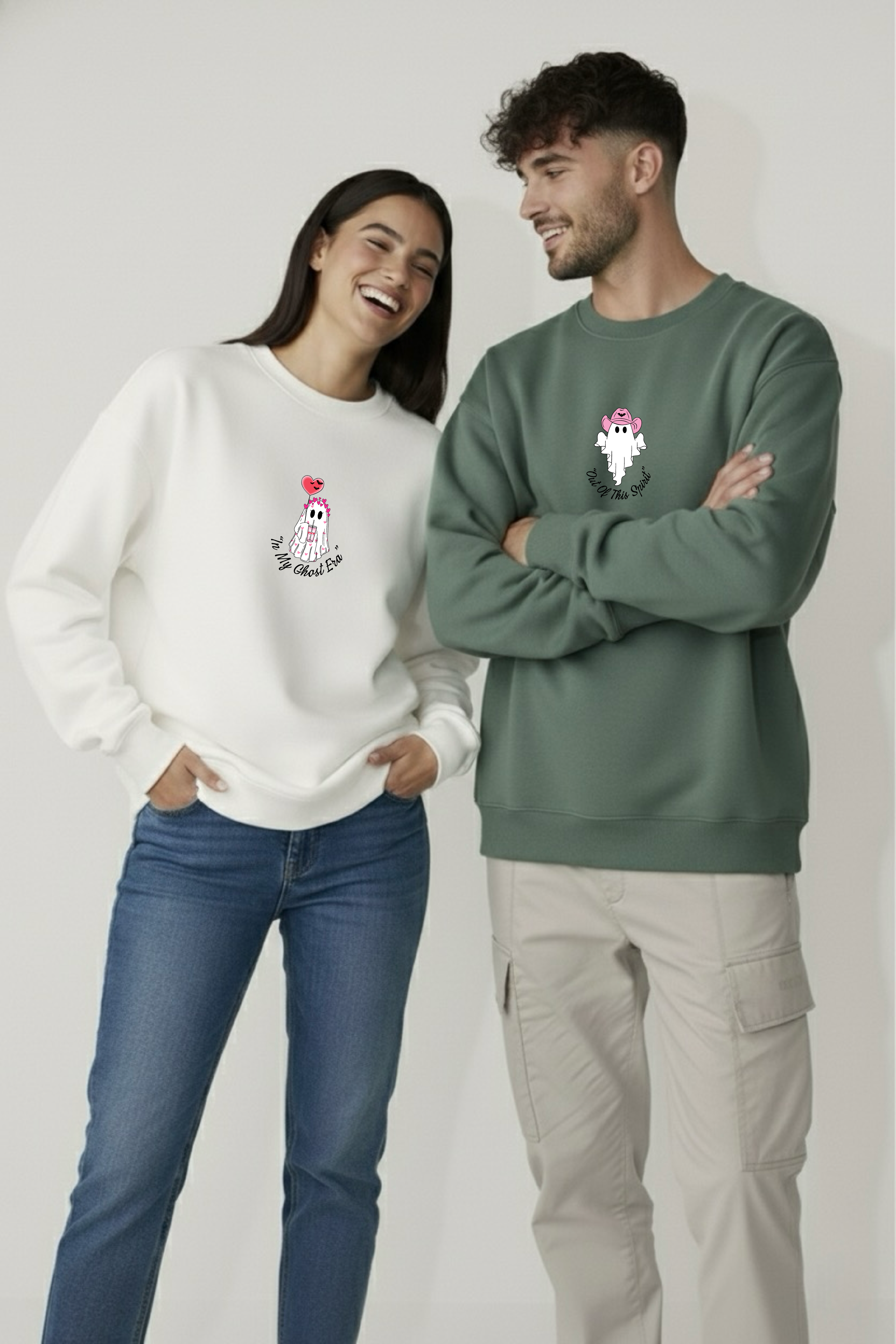 Ghost Unisex Sweatshirts - Pack of 2
