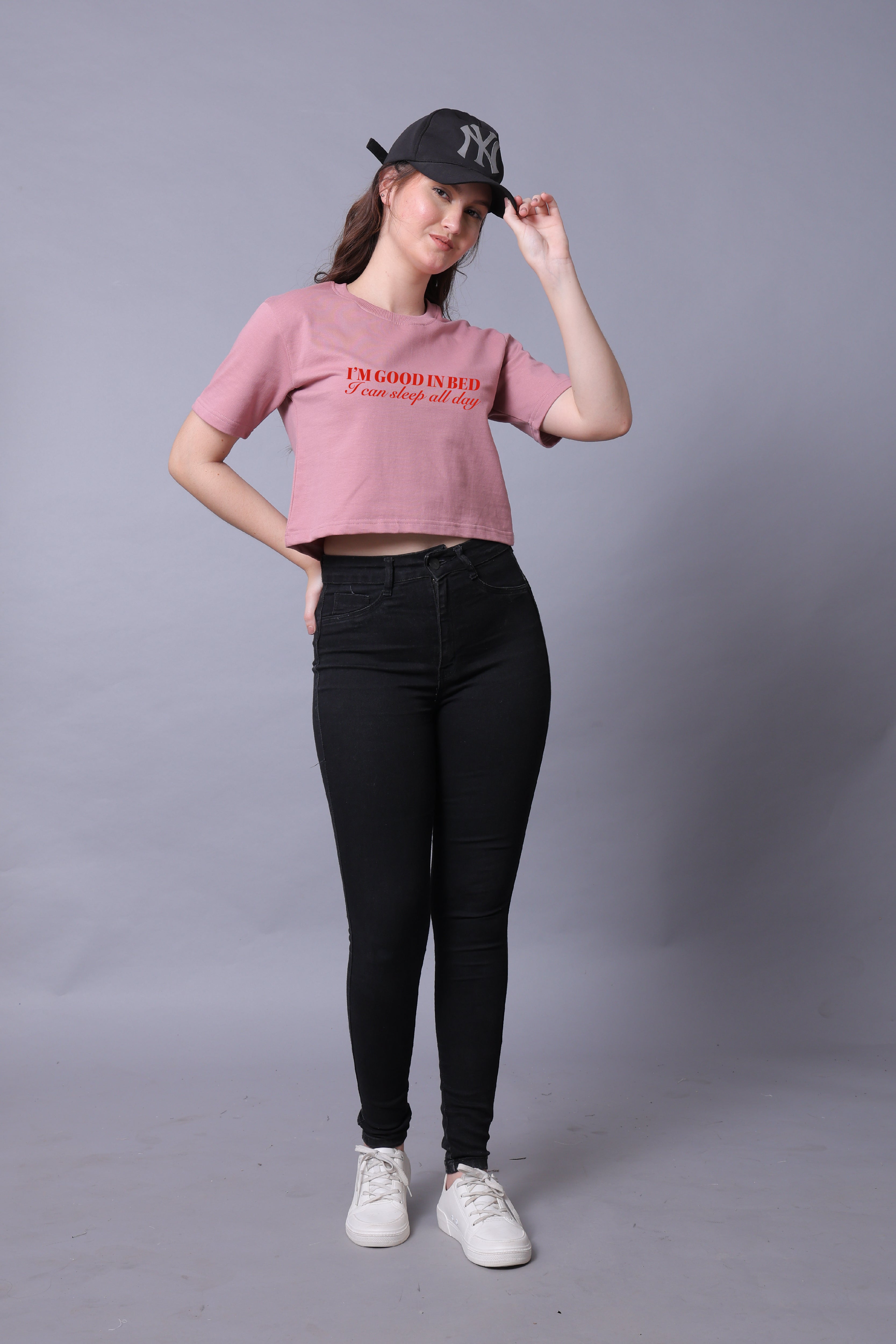 Good In Bed Women Crop Top