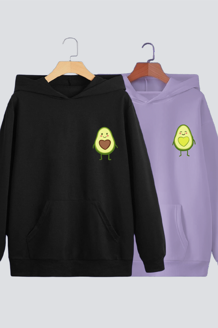 Avo-Cuddle Couple Hoodies — Pack of 2