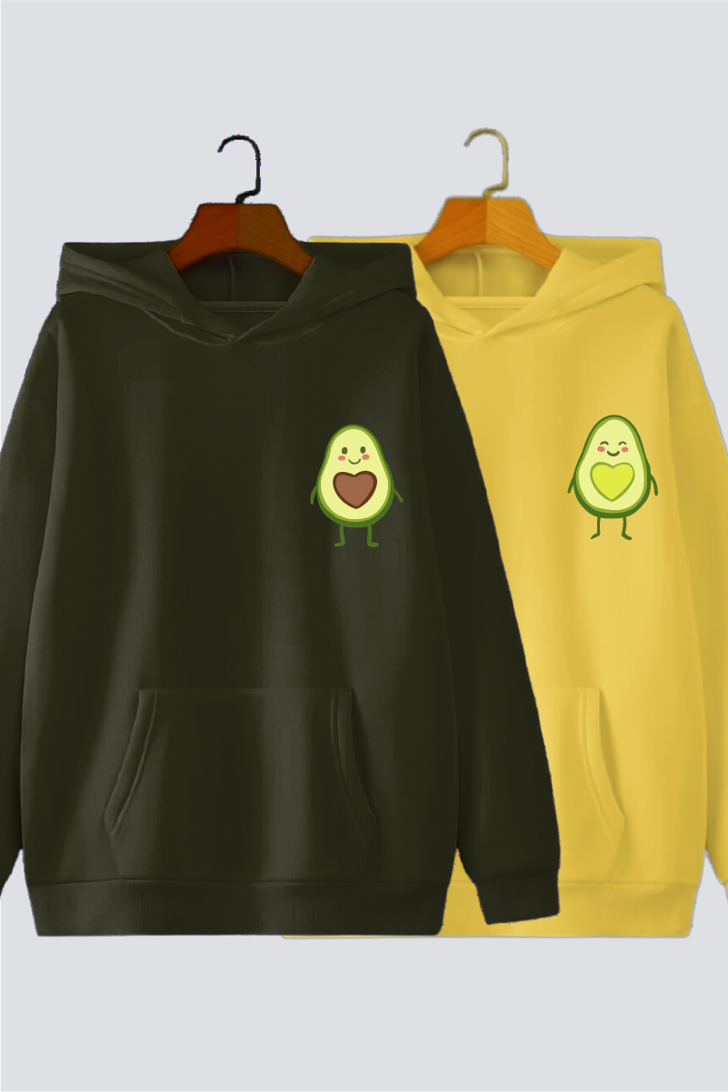 Avo-Cuddle Couple Hoodies — Pack of 2