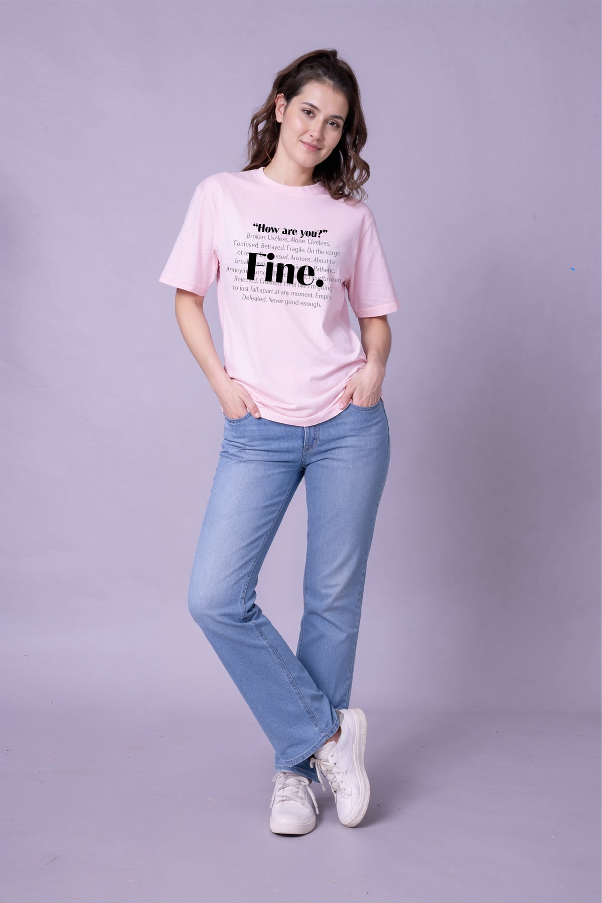 How are you? Oversized Tee