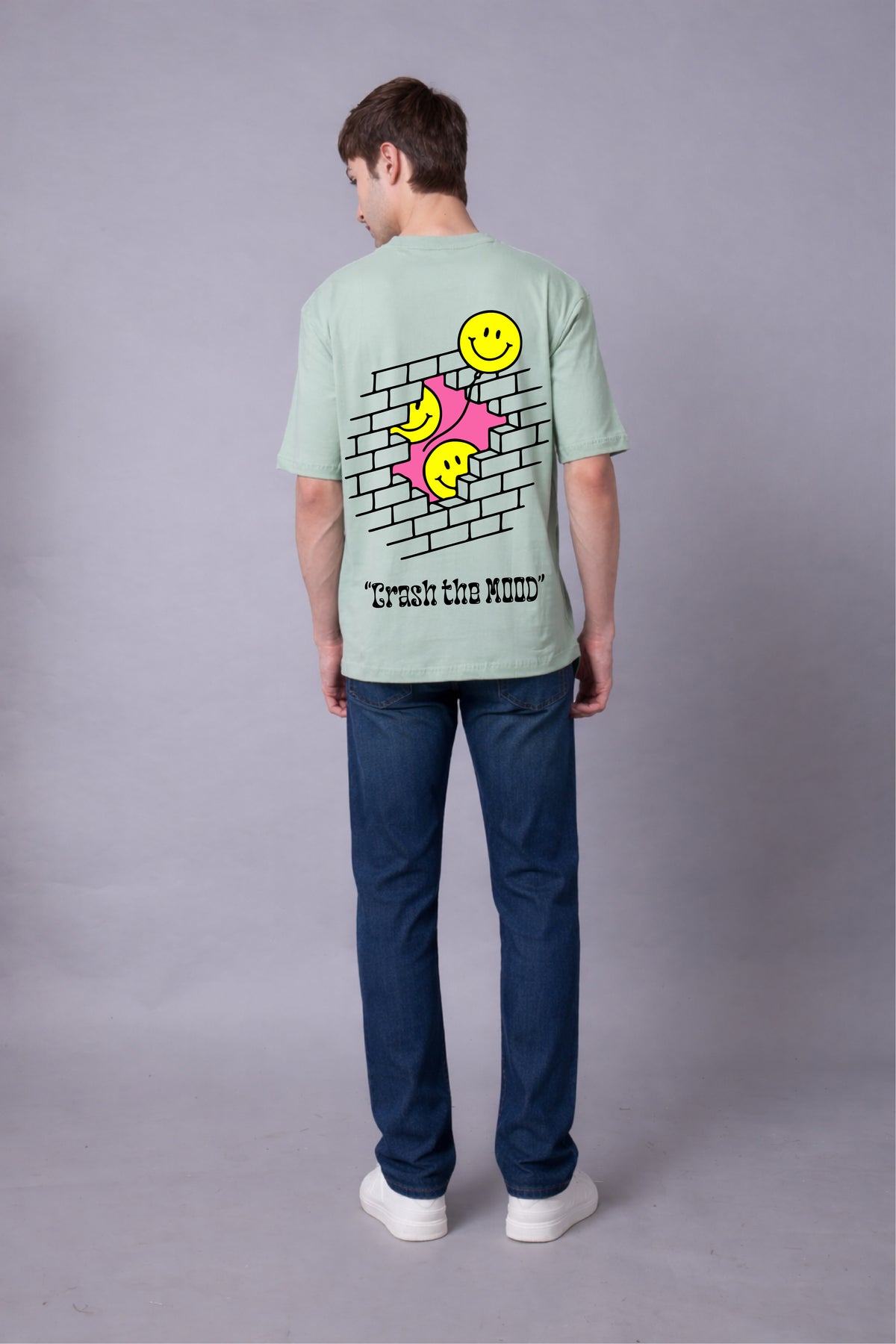 Control + Smile Oversized Tee