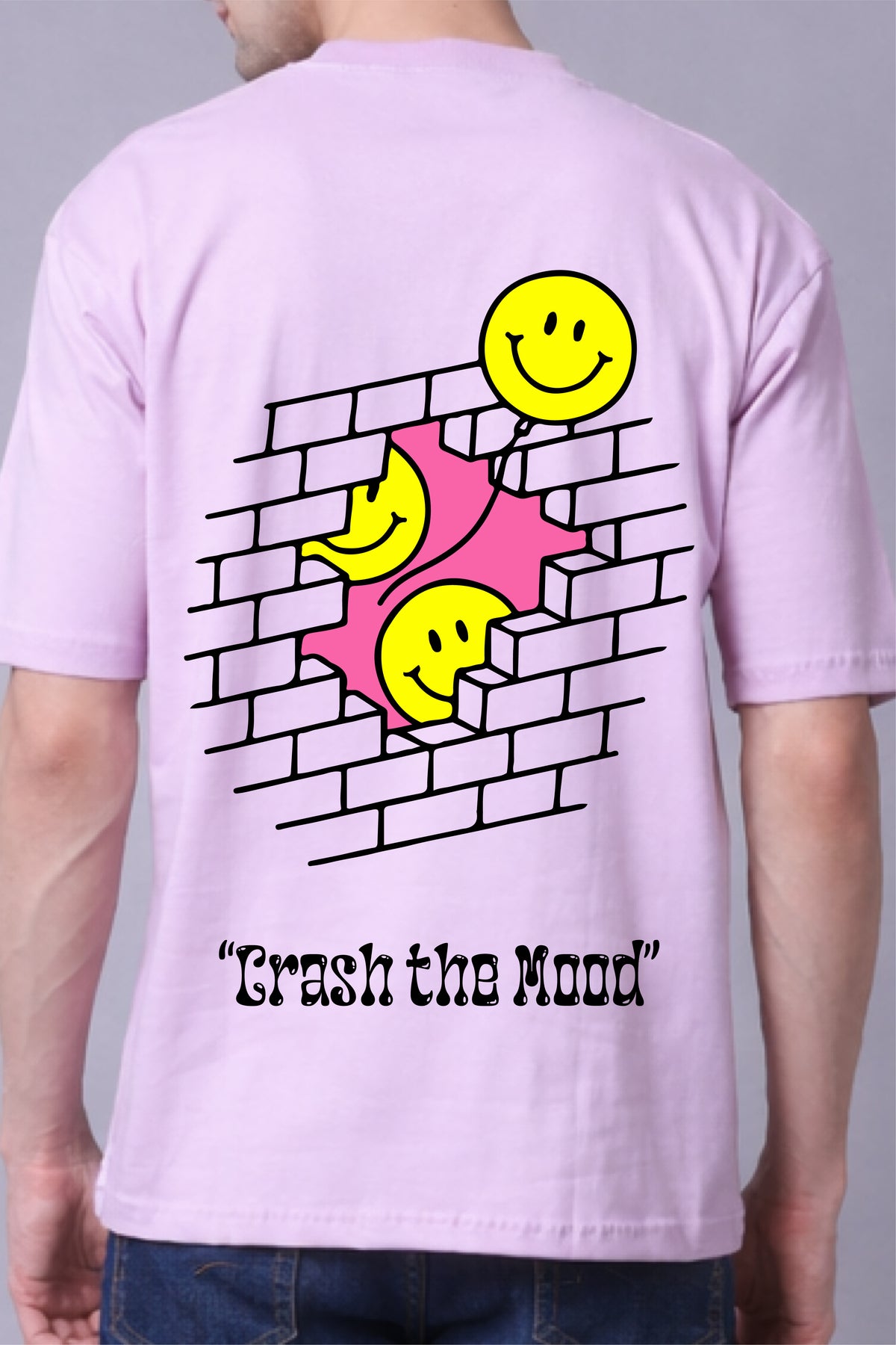Control + Smile Oversized Tee