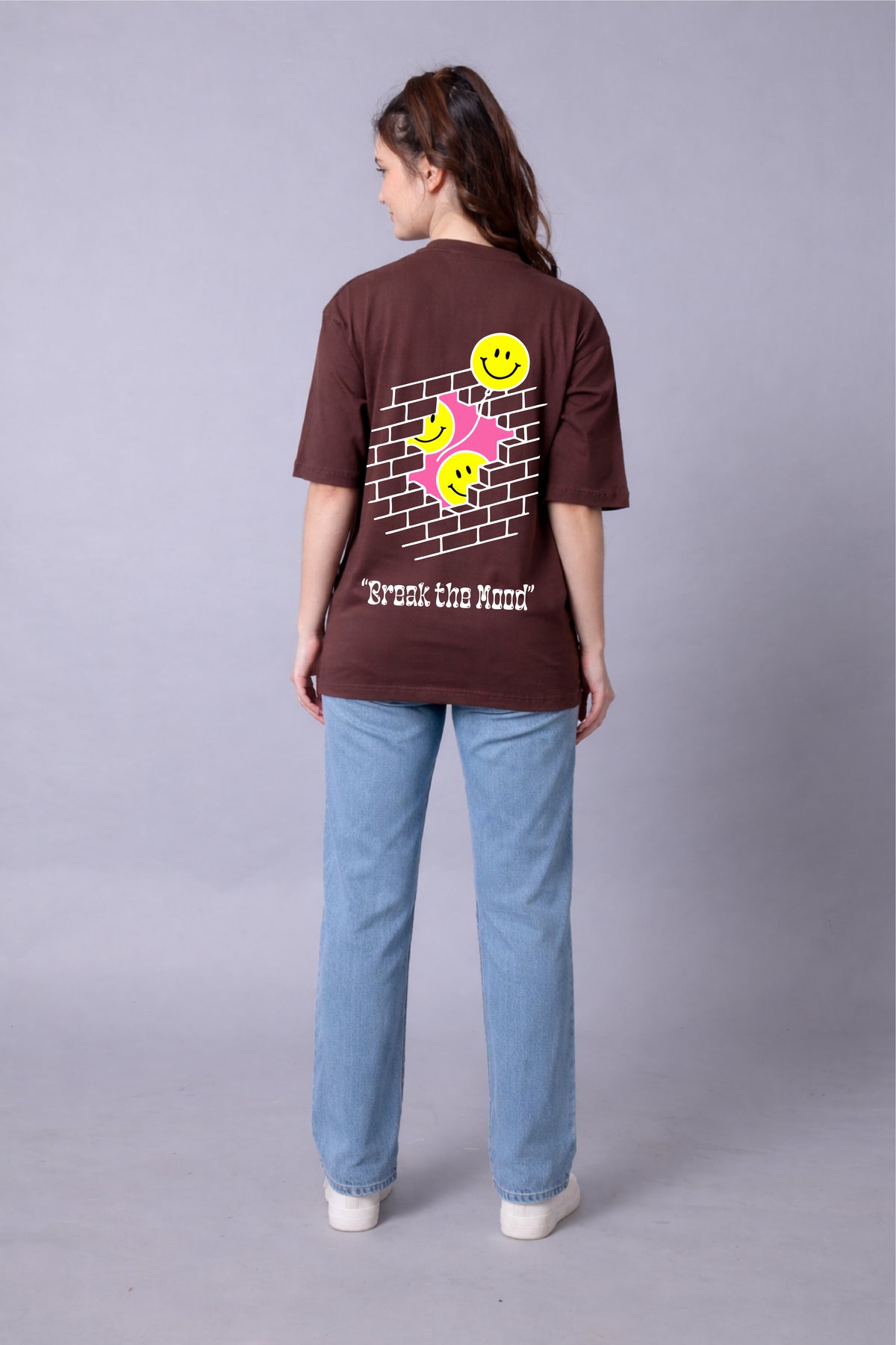 Control + Smile Oversized Tee