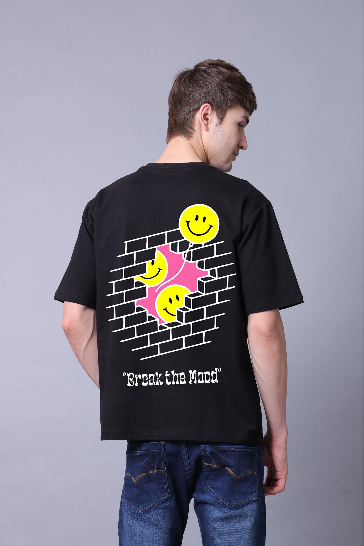 Control + Smile Oversized Tee