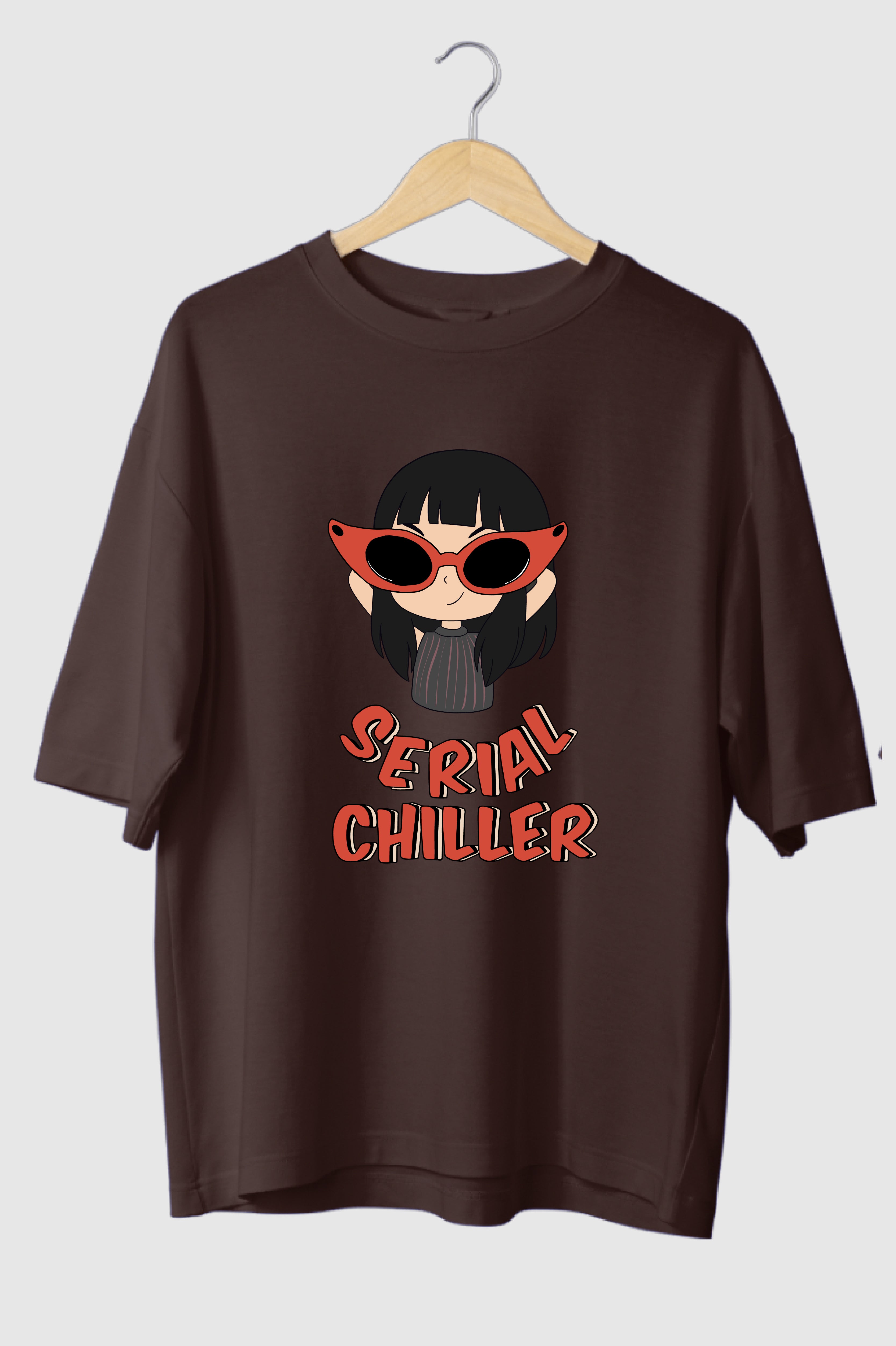 Serial Chiller Oversized Tee – Embrace Your Cool Side