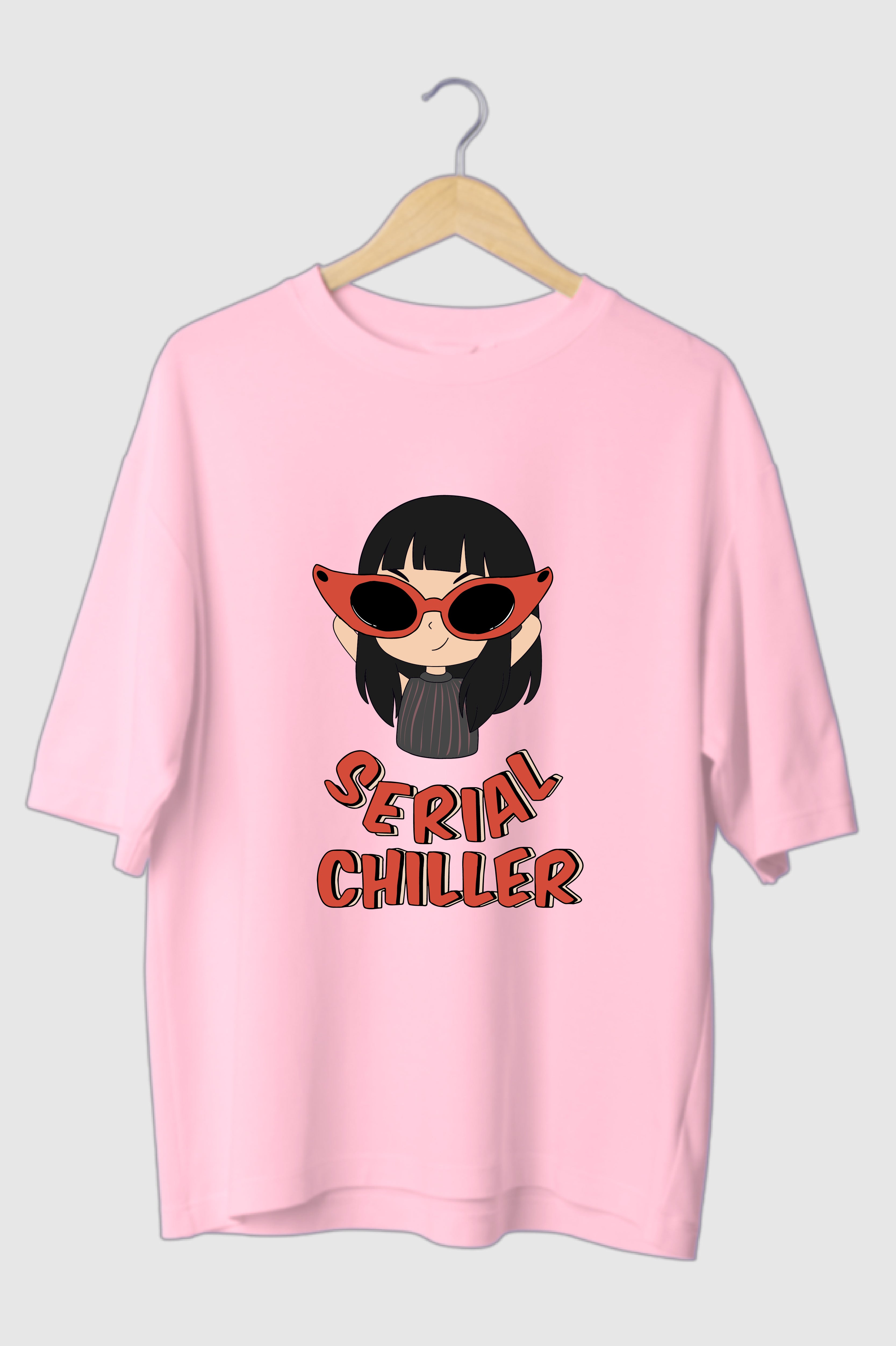 Serial Chiller Oversized Tee – Embrace Your Cool Side