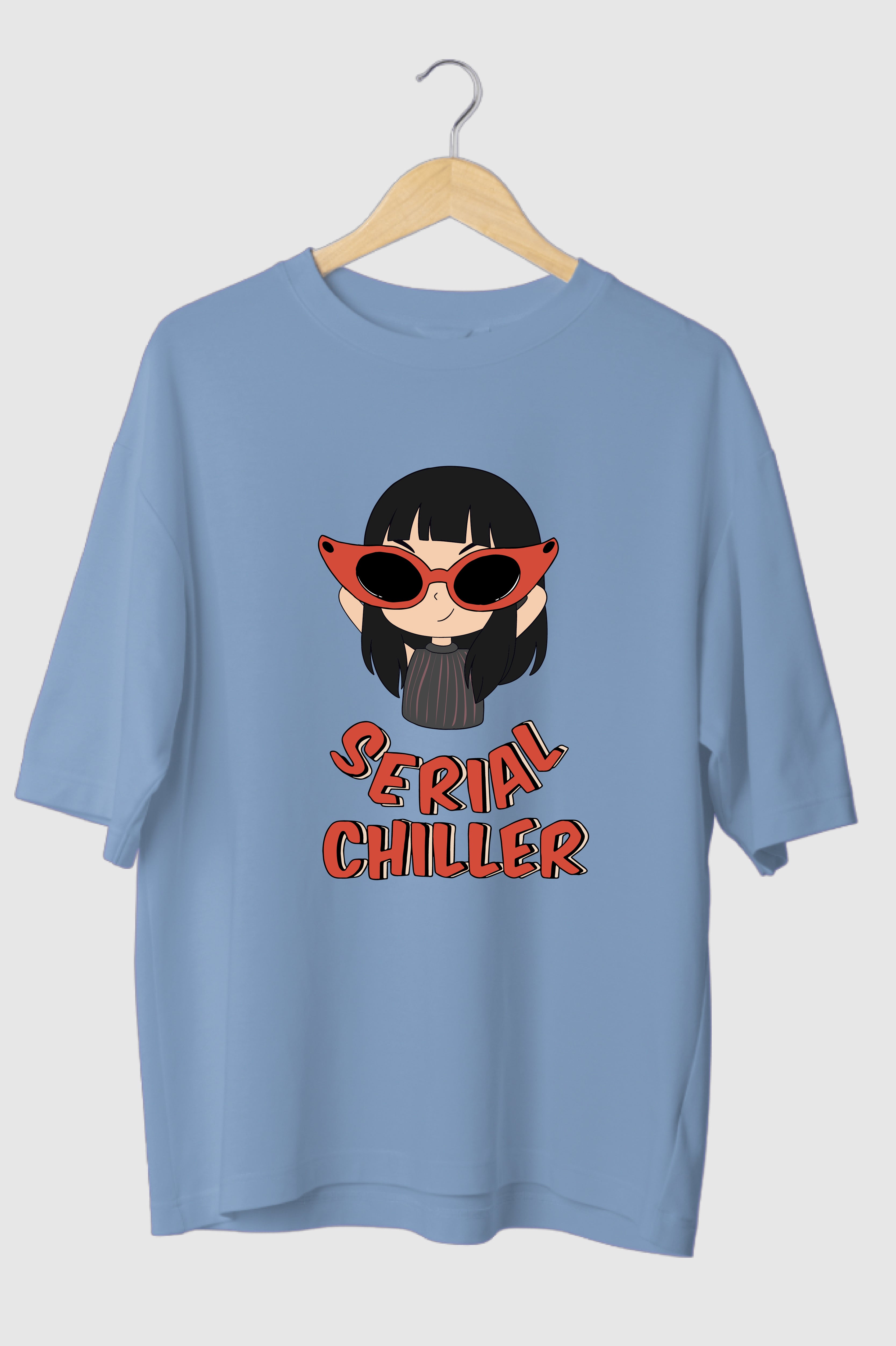 Serial Chiller Oversized Tee – Embrace Your Cool Side