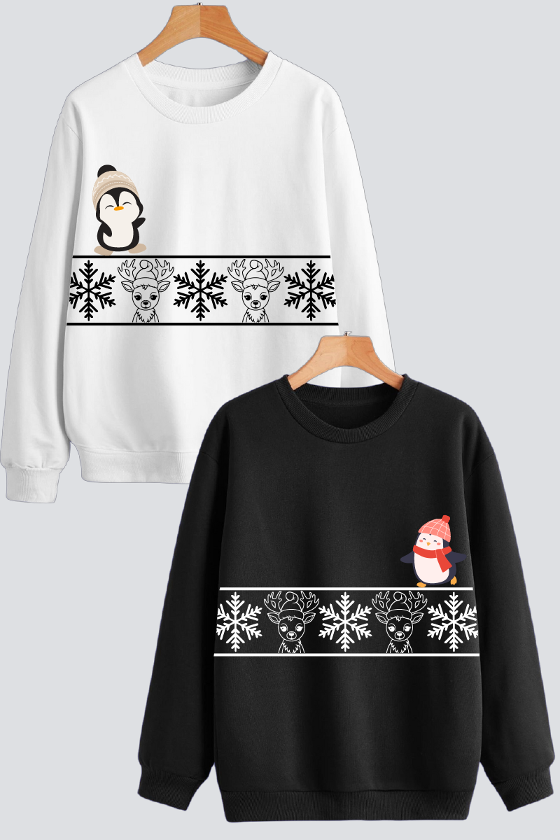 Winter Wonderland Couple Sweatshirts — Pack of 2