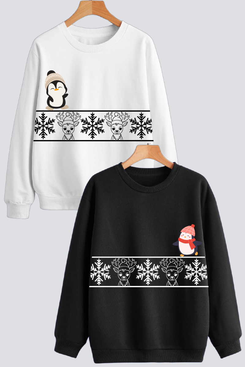 Winter Wonderland Couple Sweatshirts — Pack of 2