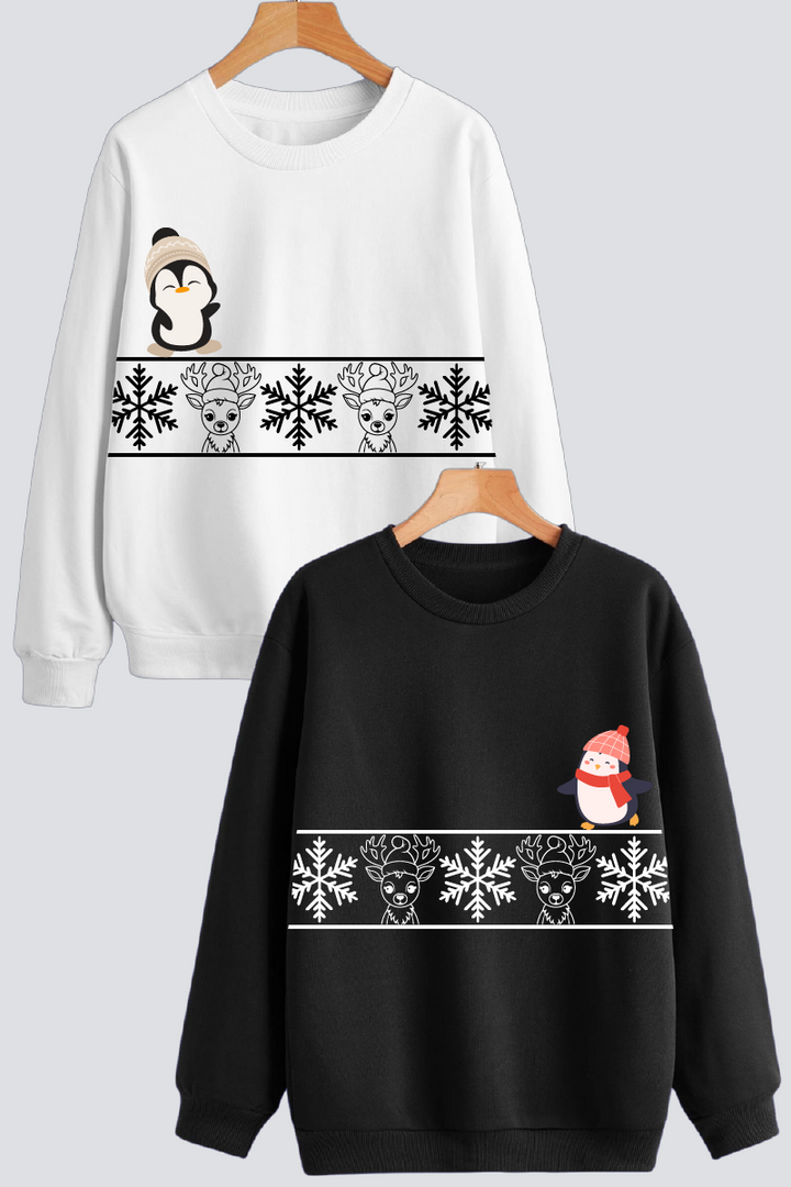 Winter Wonderland Couple Sweatshirts — Pack of 2