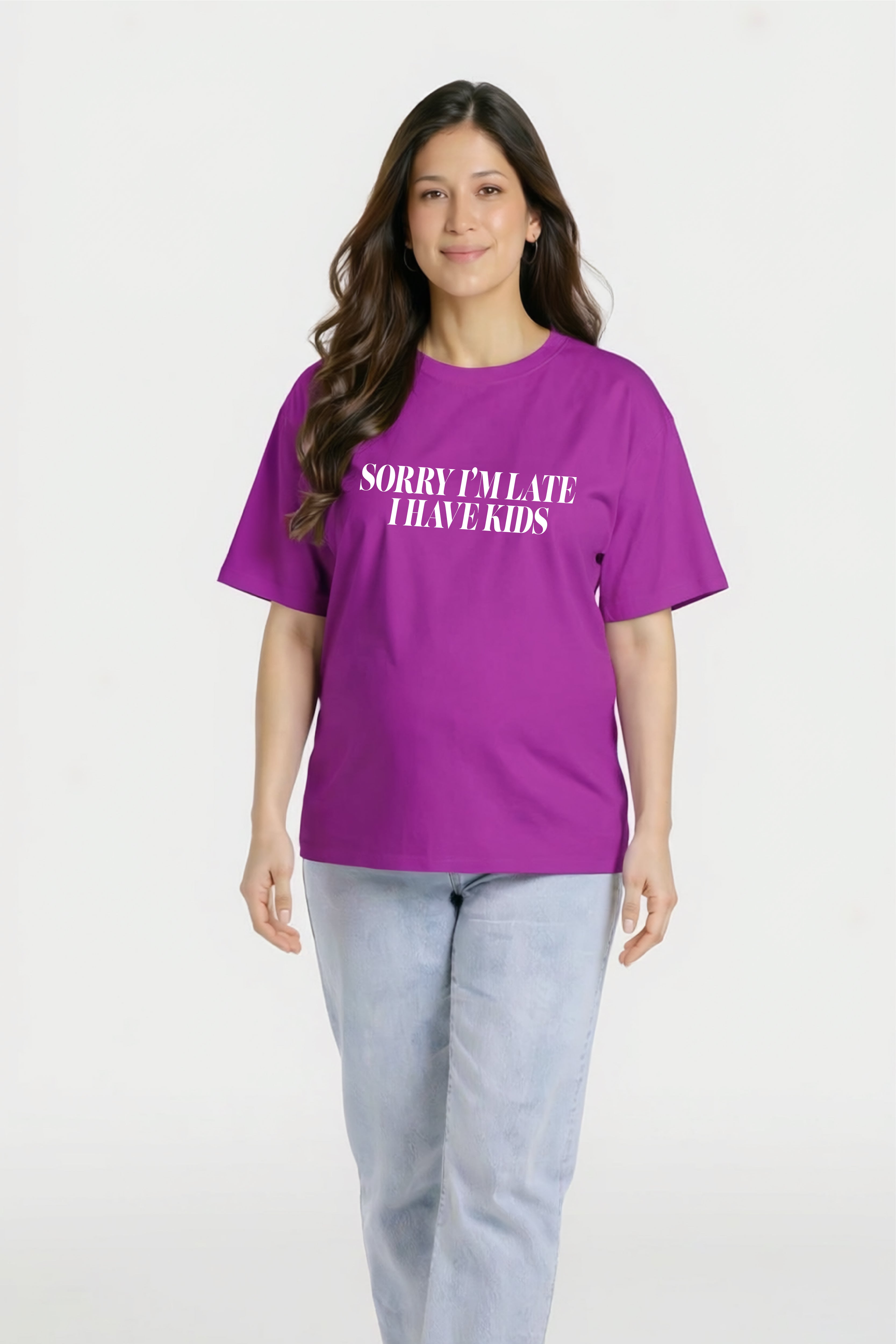 Sorry I'm late Oversized Tee