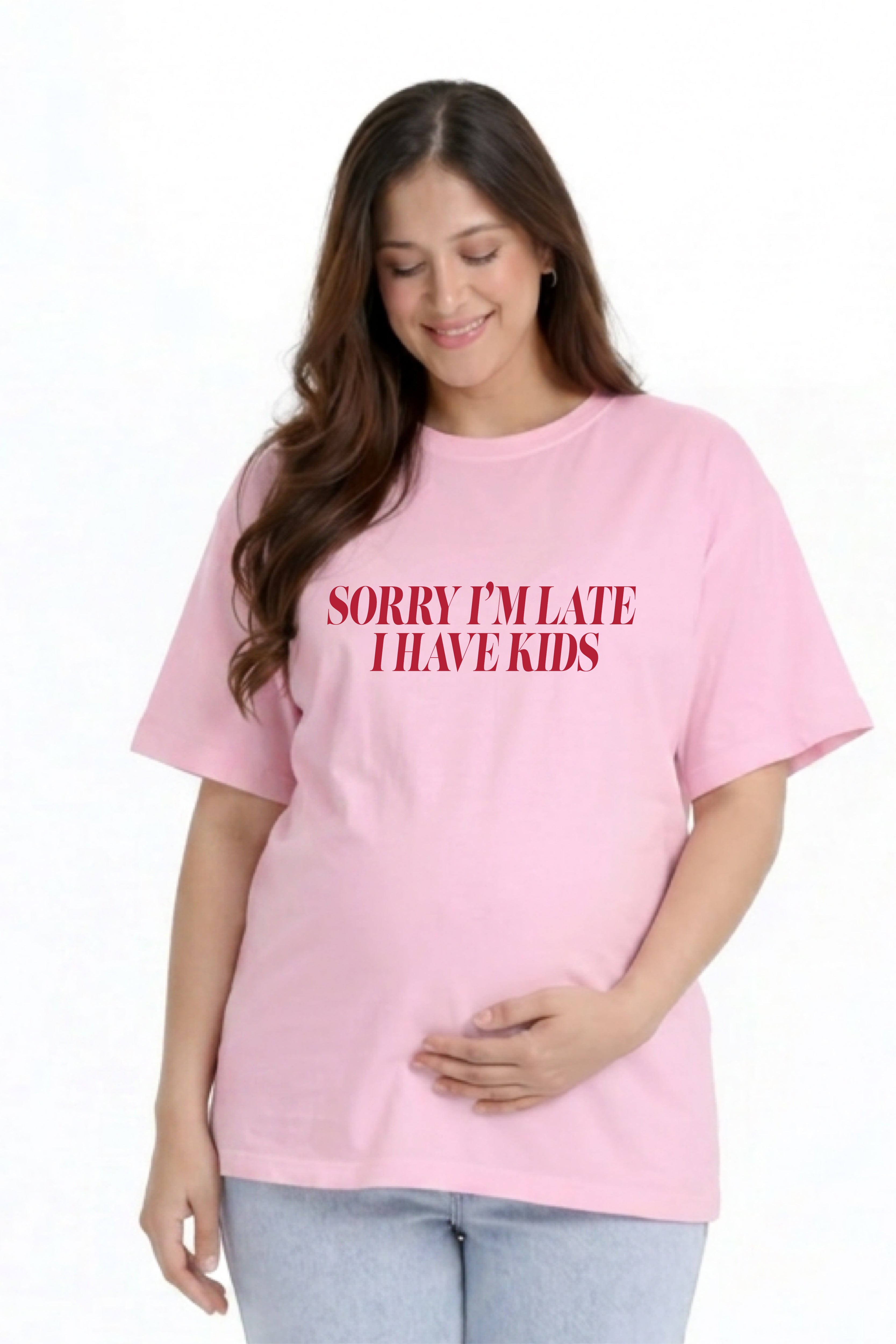 Sorry I'm late Oversized Tee