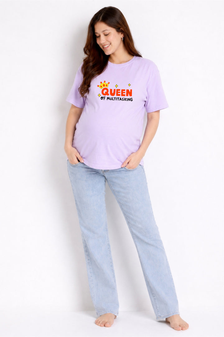 Queen of Multitasking Oversized Tee