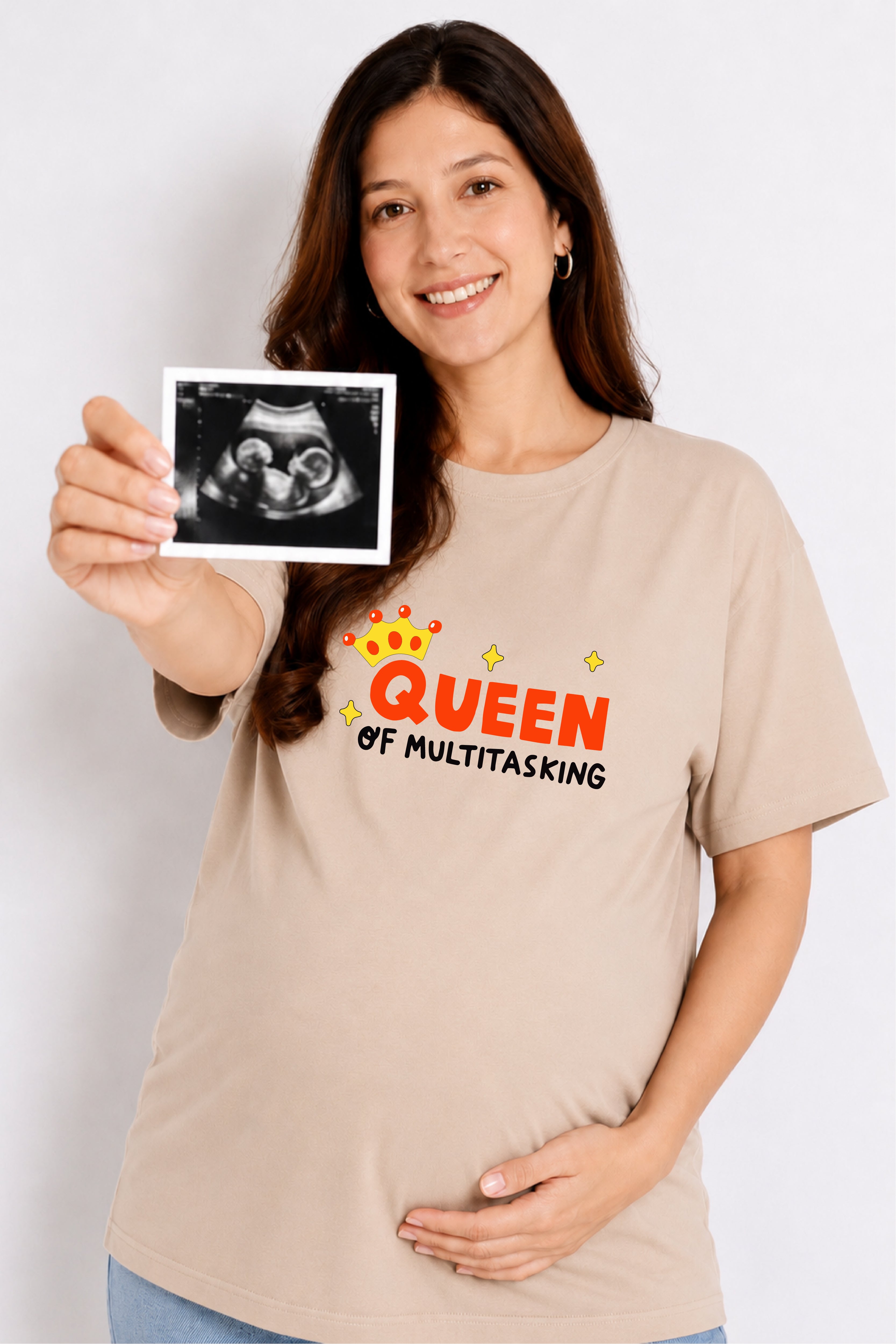Queen of Multitasking Oversized Tee