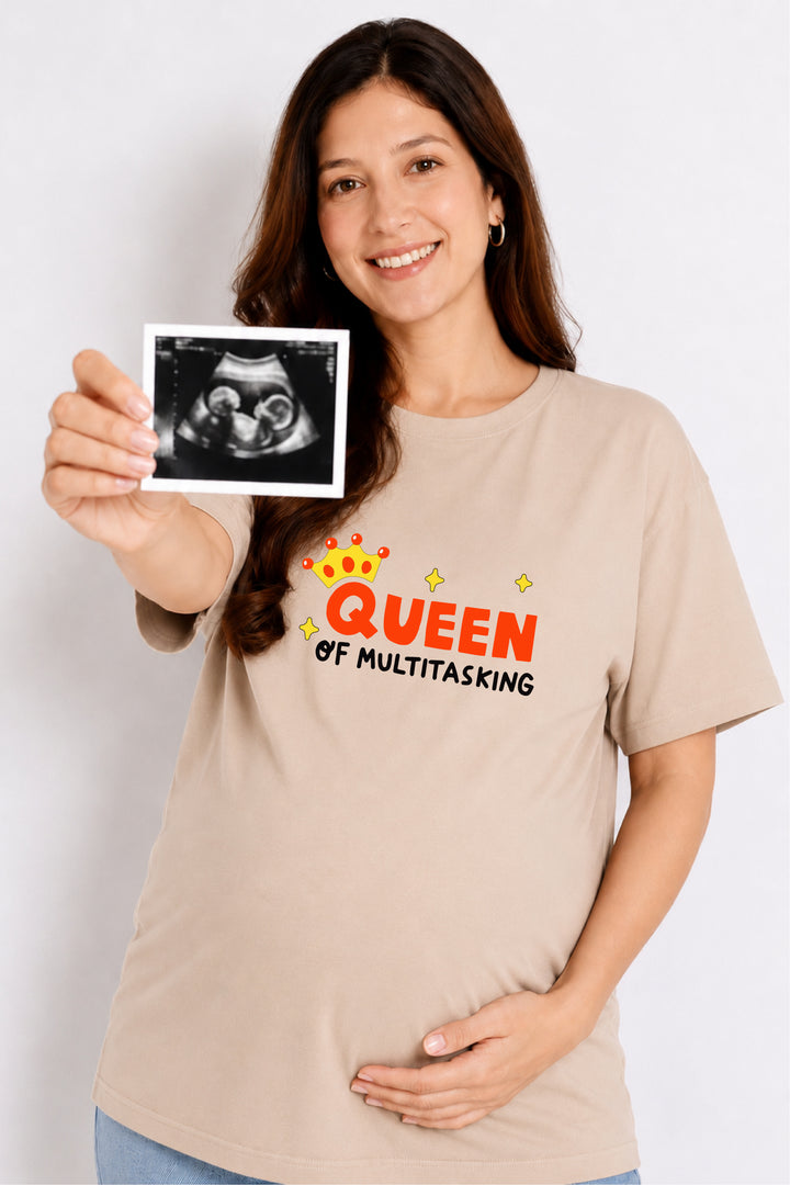 Queen of Multitasking Oversized Tee