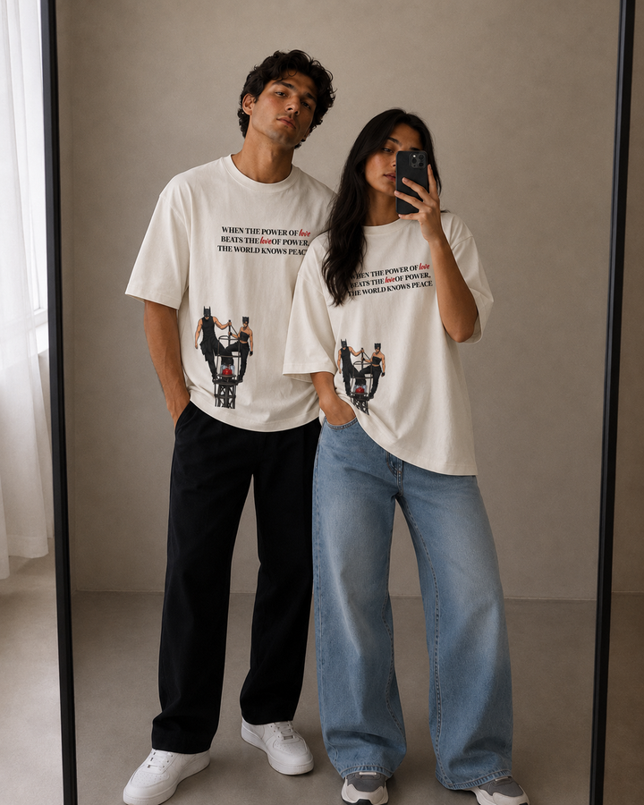 Power of Love Oversized Tee