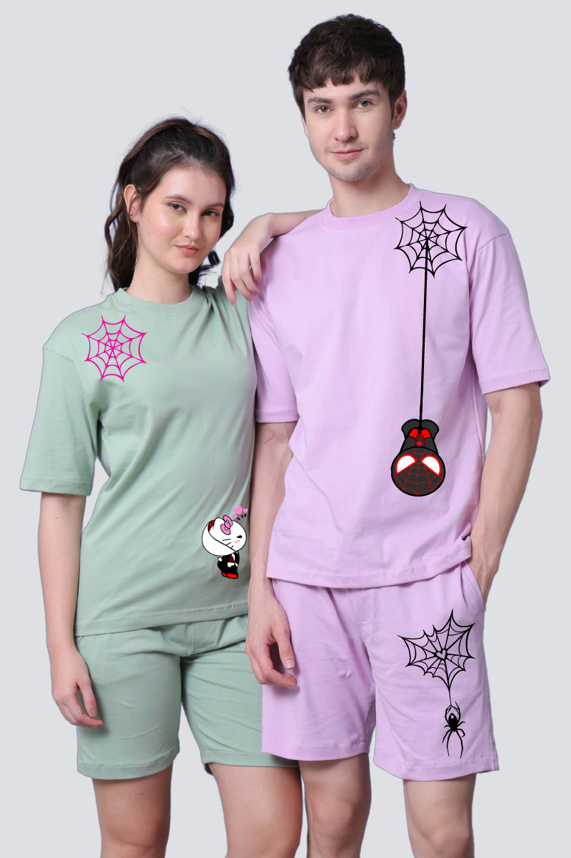 Spider and Kitty Couple Co-Ord Sets (Pack of 2)