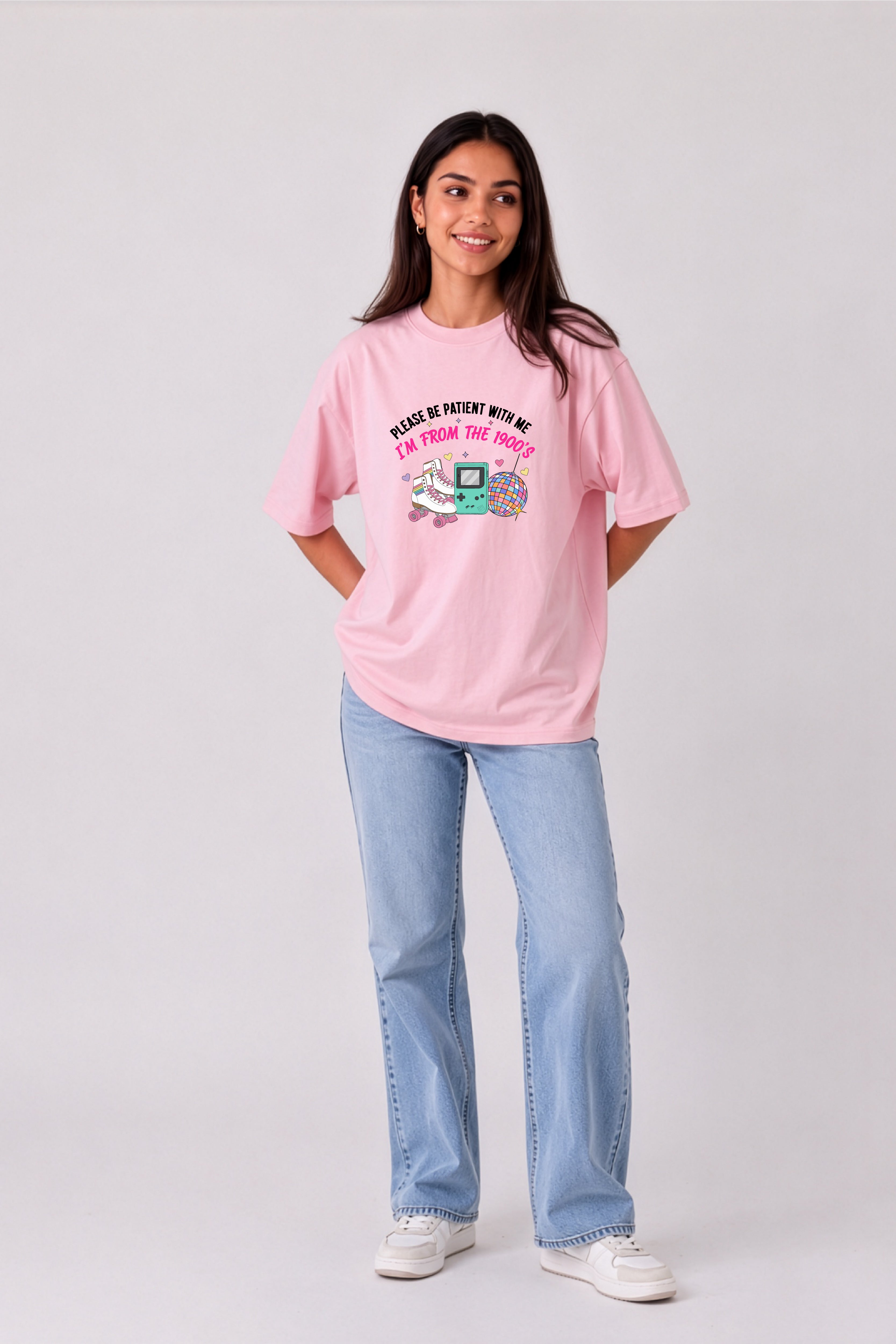 Please be Patient Oversized Tee