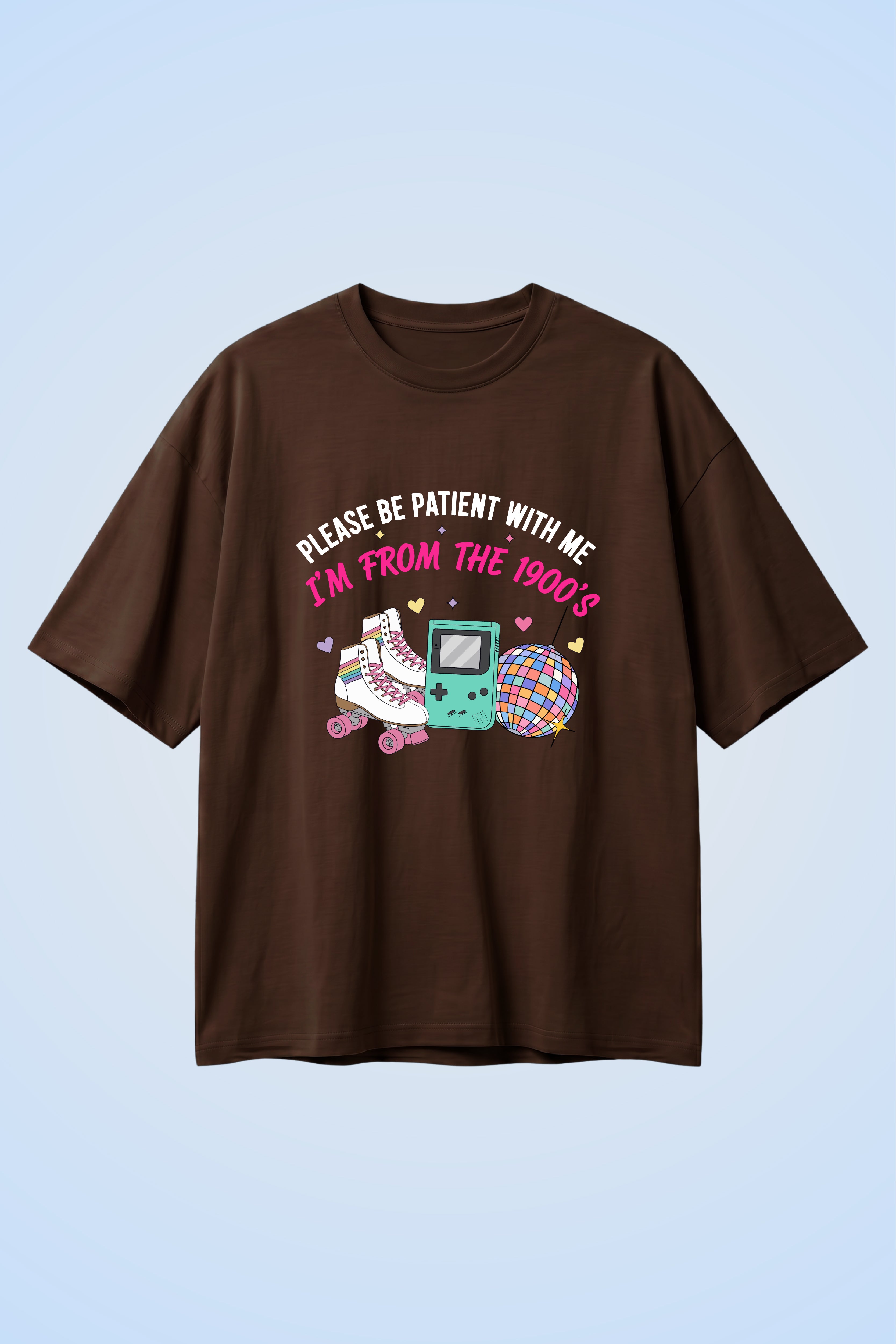 Please be Patient Oversized Tee