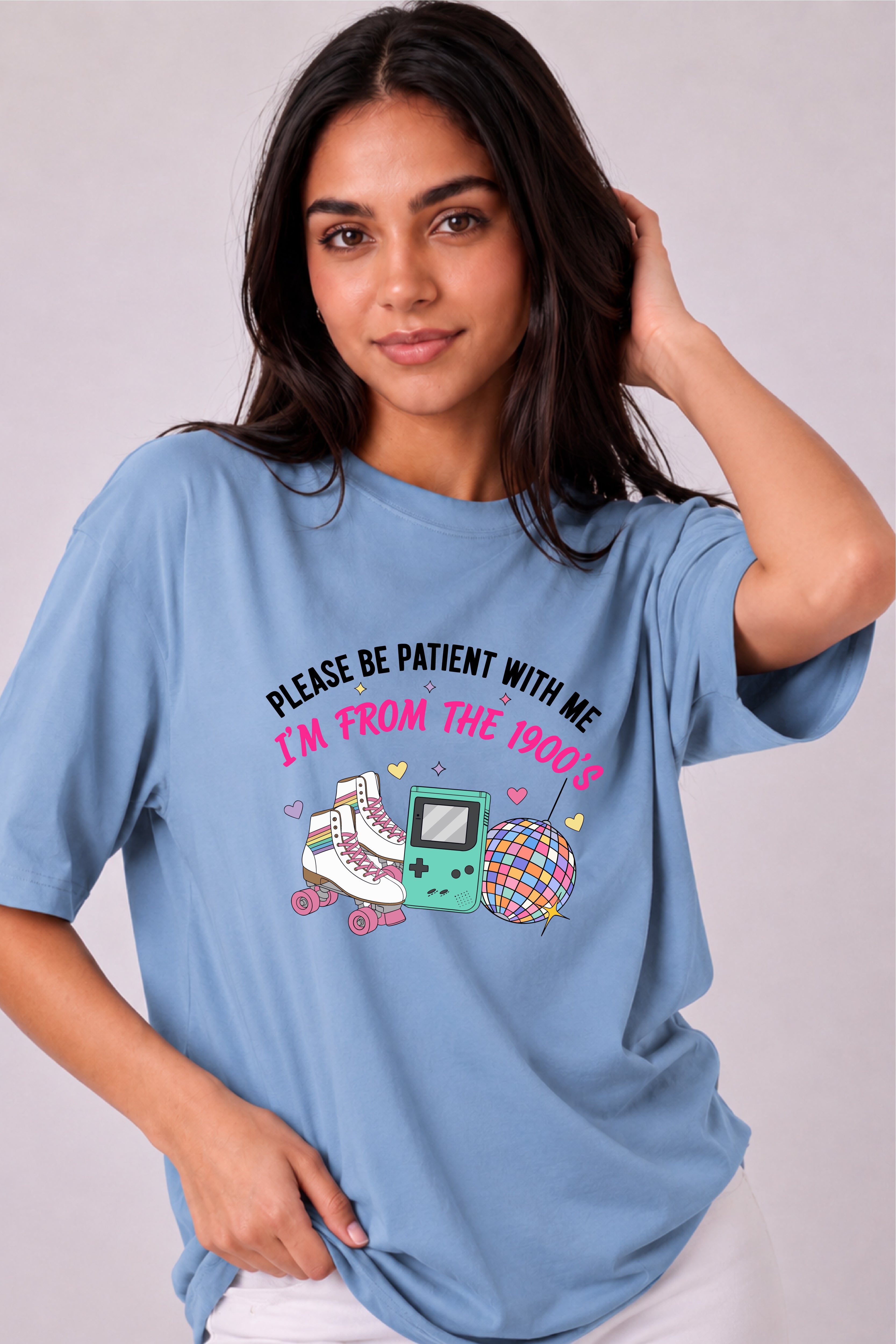 Please be Patient Oversized Tee