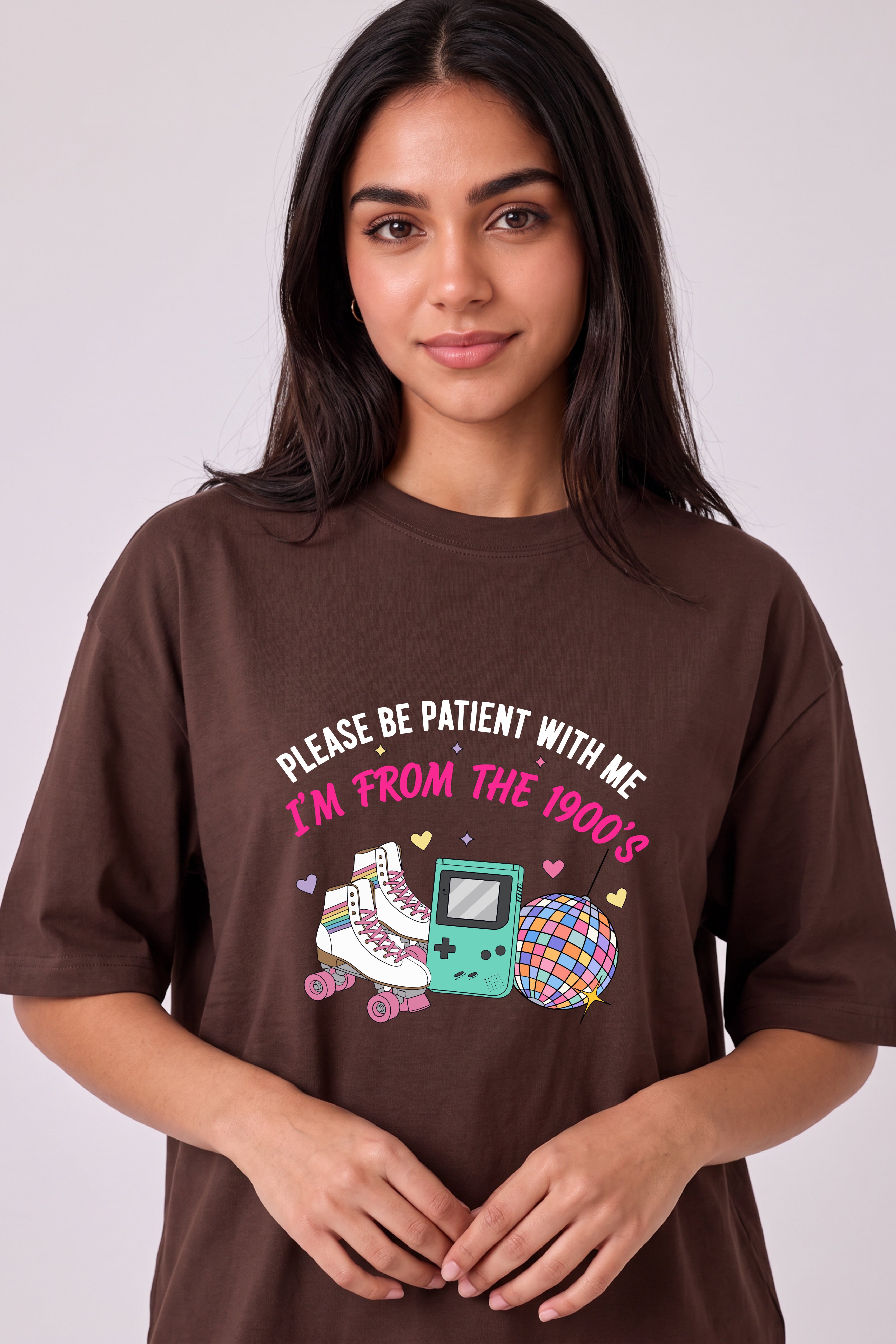 Please be Patient Oversized Tee
