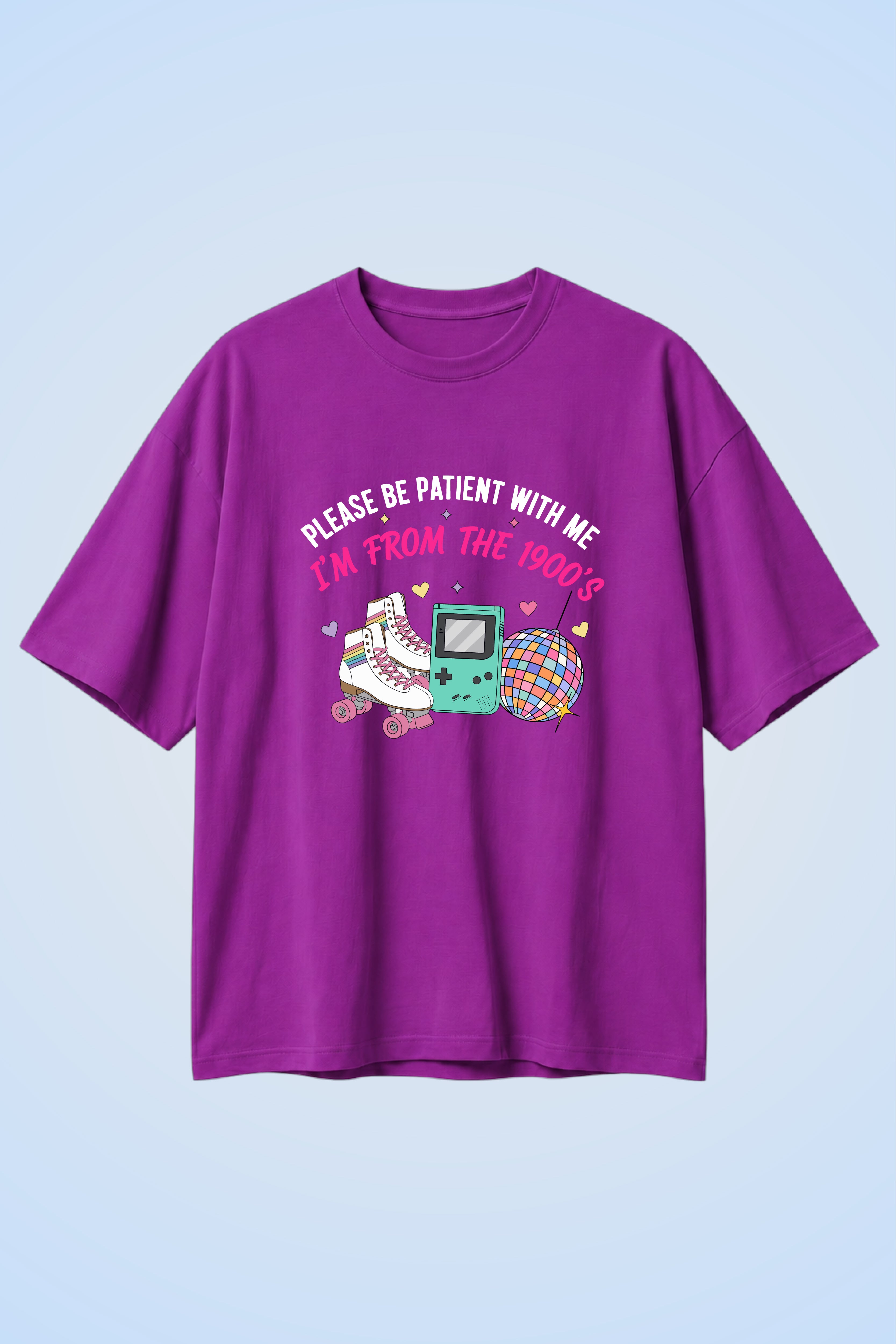 Please be Patient Oversized Tee