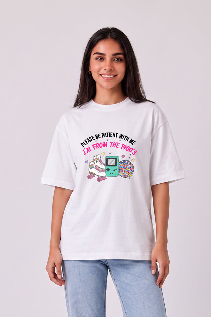 Please be Patient Oversized Tee