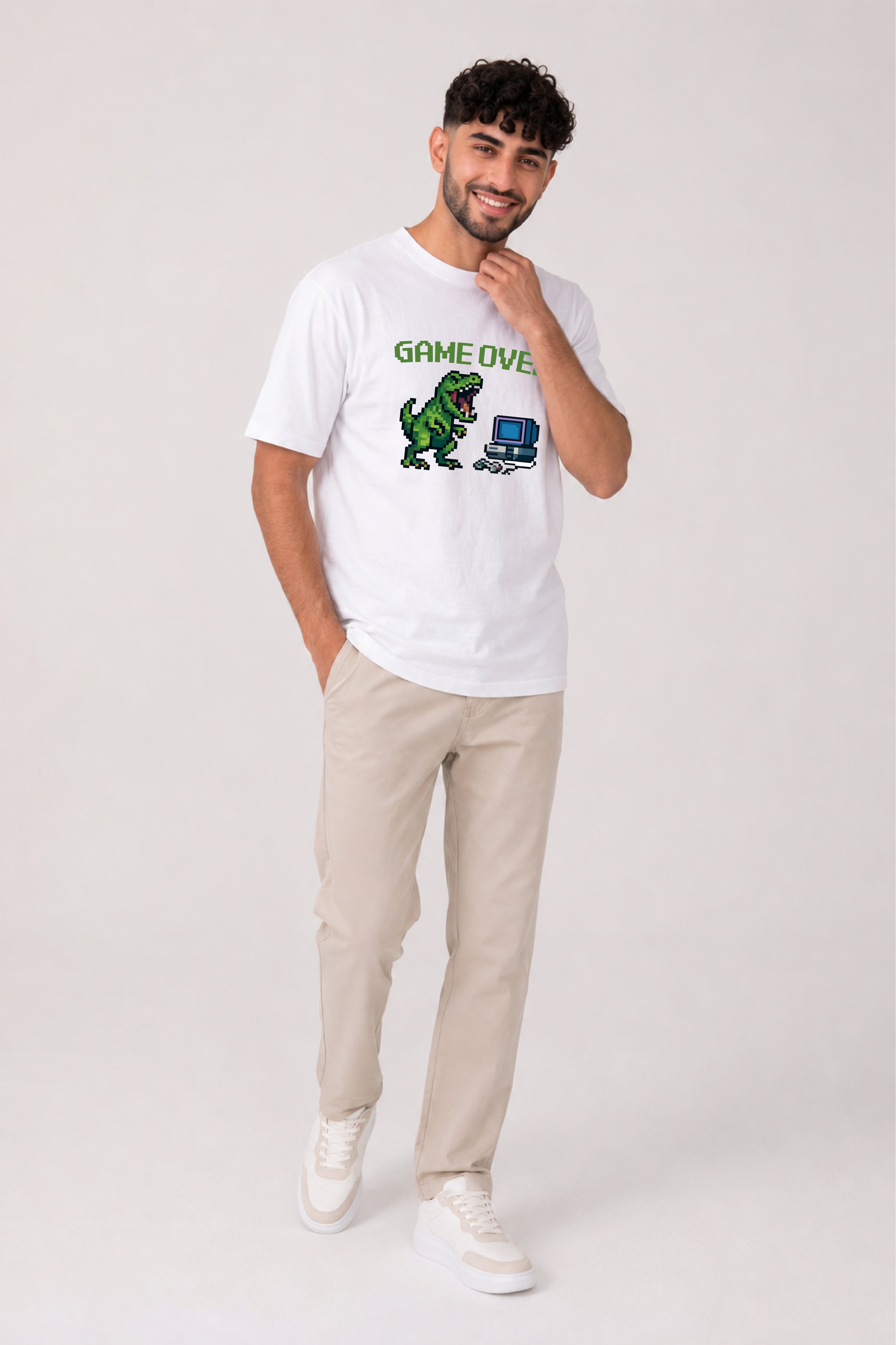 Game Over Oversized Tee