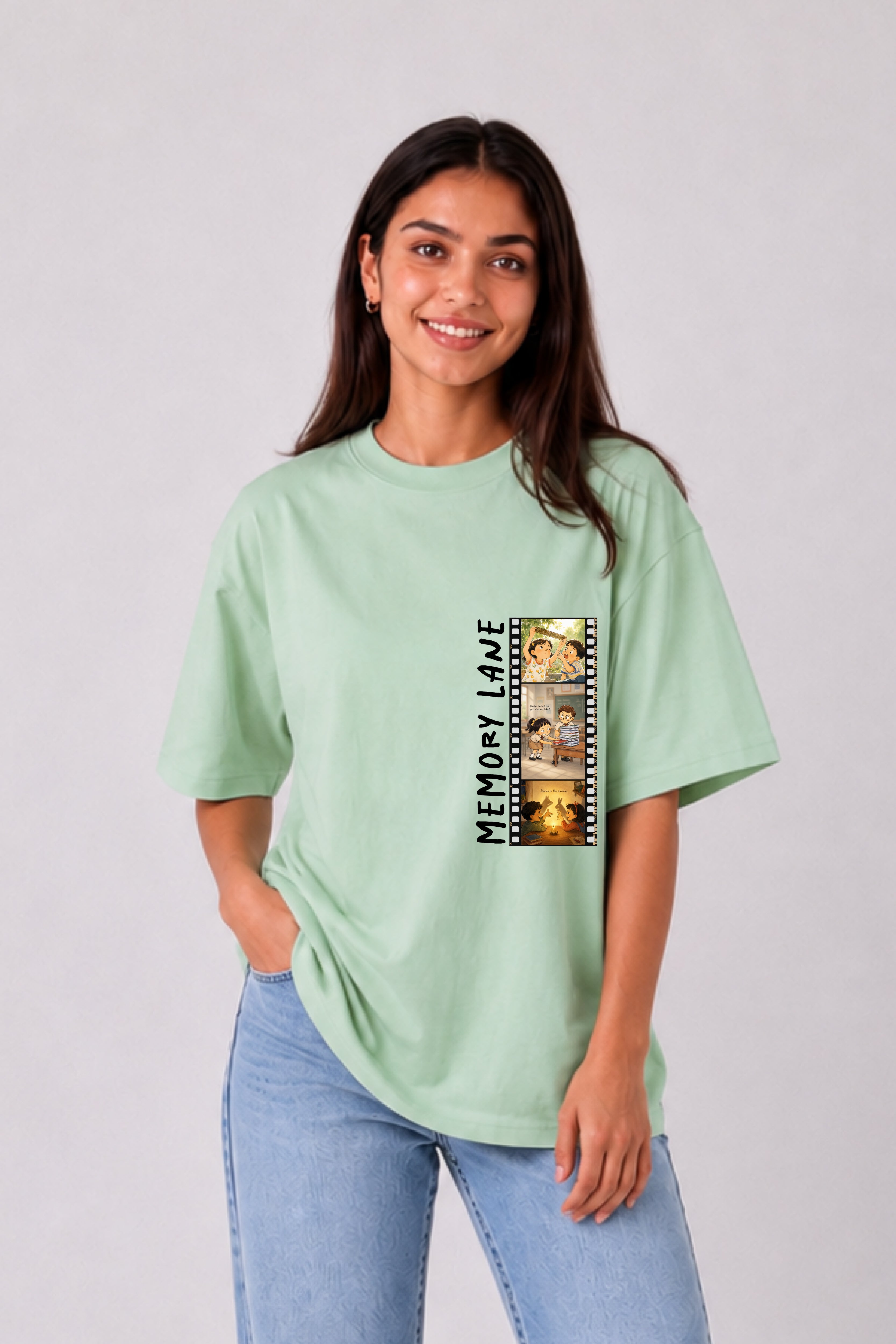 Memory Lane Oversized Tee