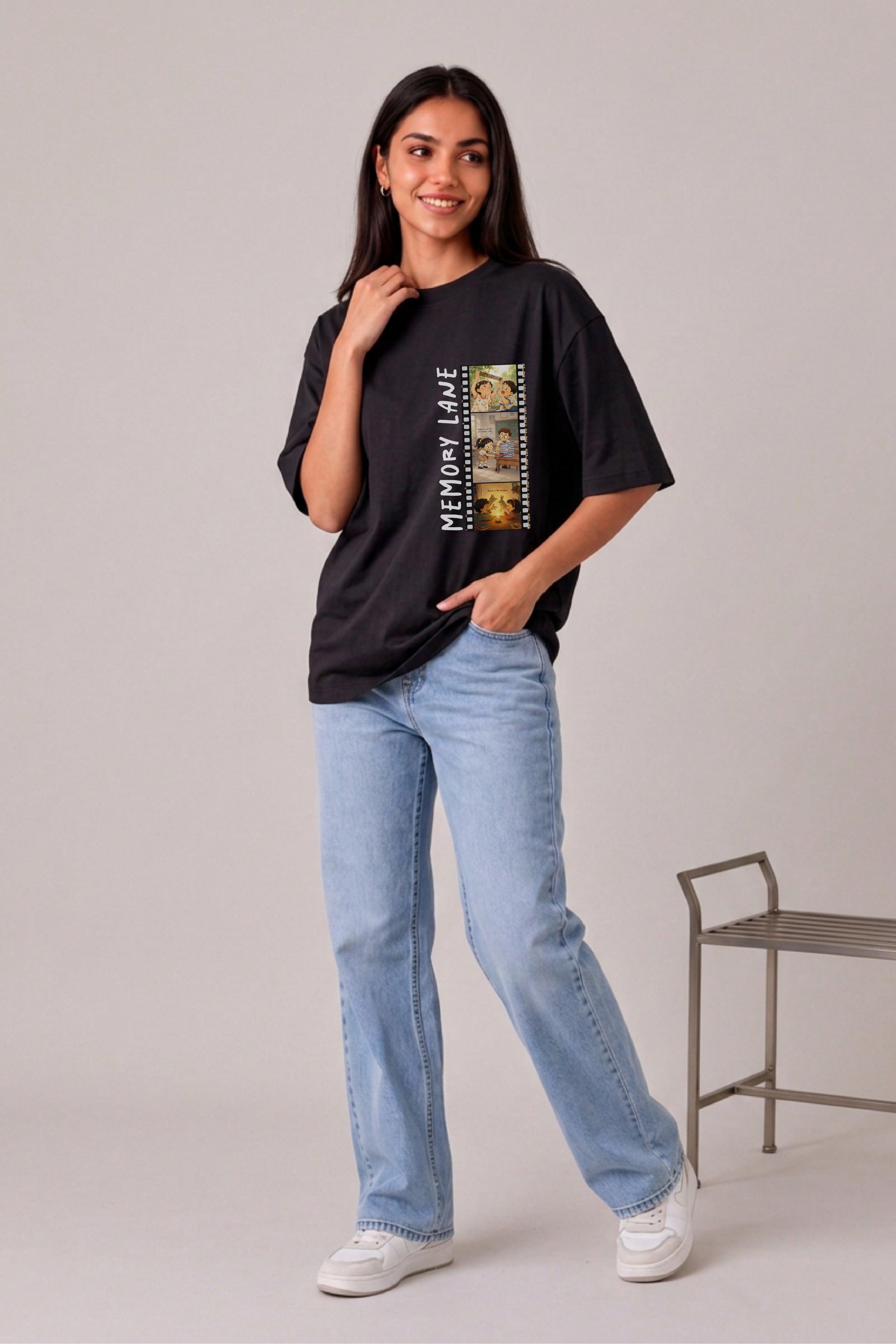 Memory Lane Oversized Tee